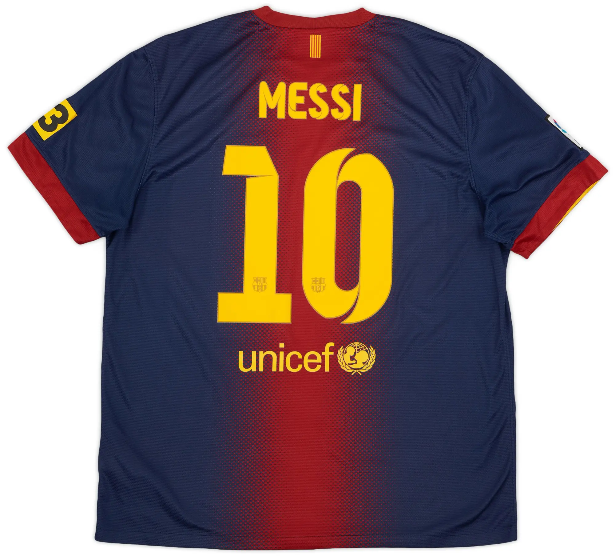 Nike 2012-13 Barcelona Home Shirt Messi #10 - 6/10 - (XL)