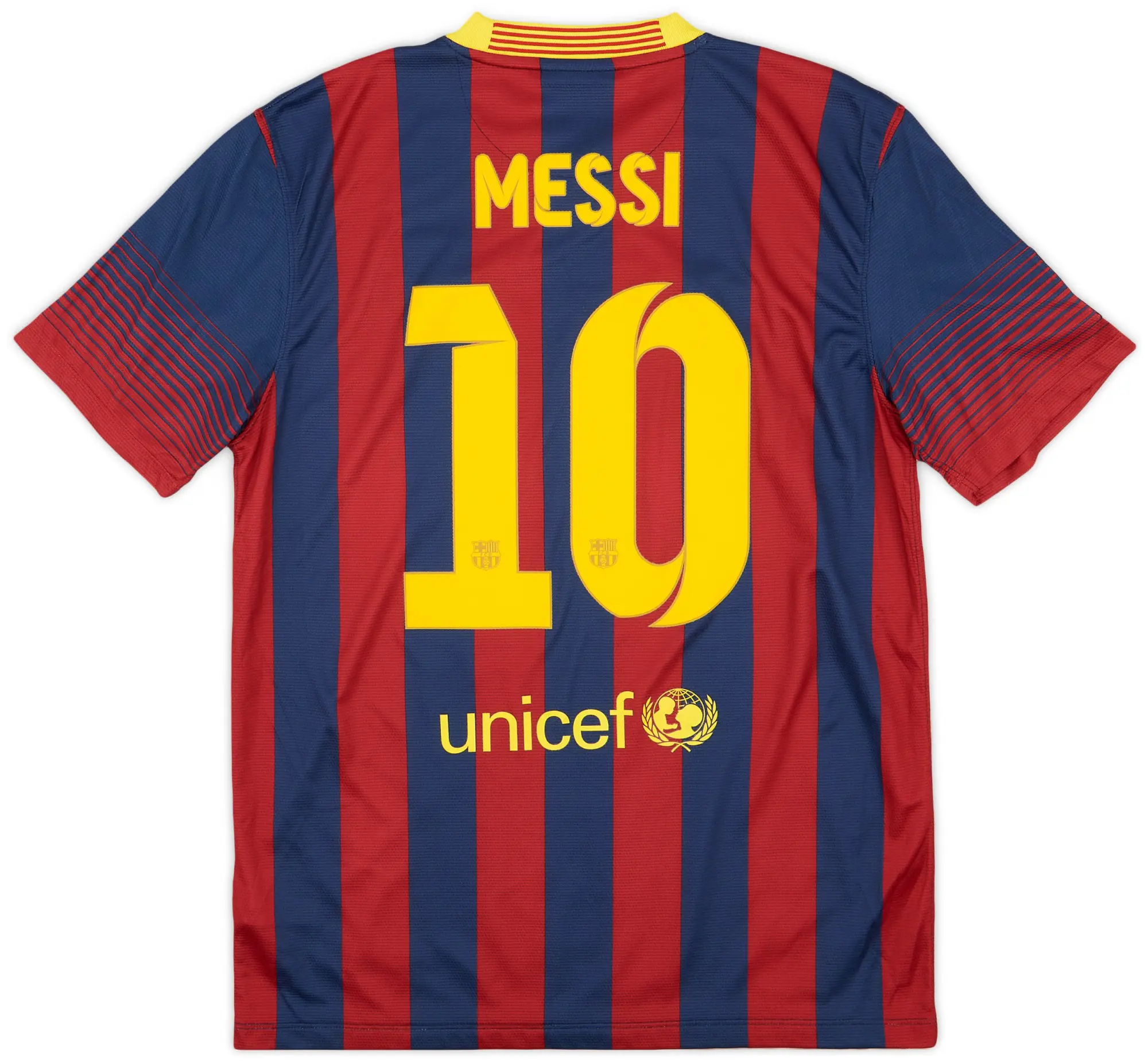 Nike 2013-14 Barcelona Home Shirt Messi #10 - 8/10 - (M)