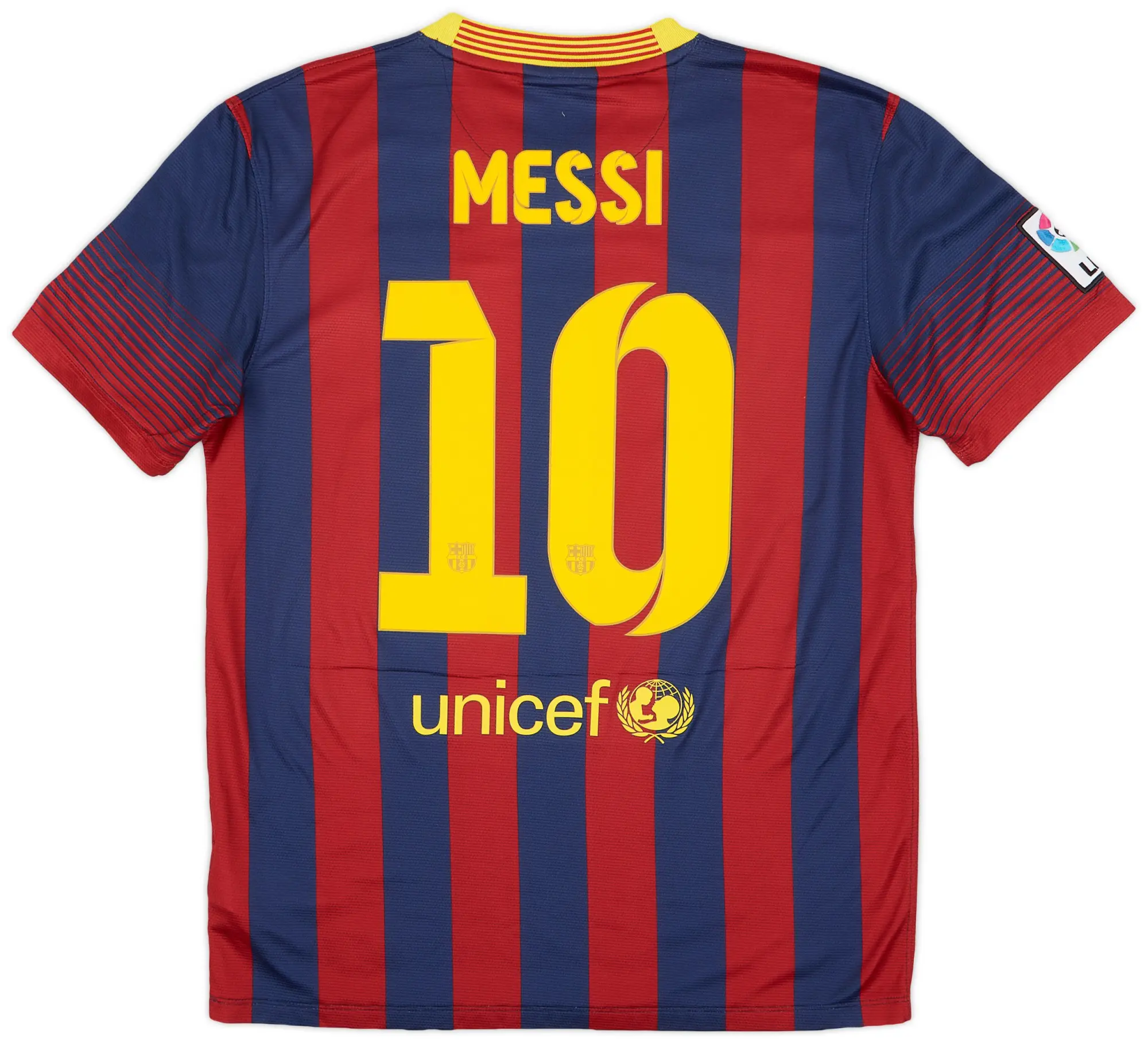 Nike 2013-14 Barcelona Home Shirt Messi #10 - 8/10 - (S)