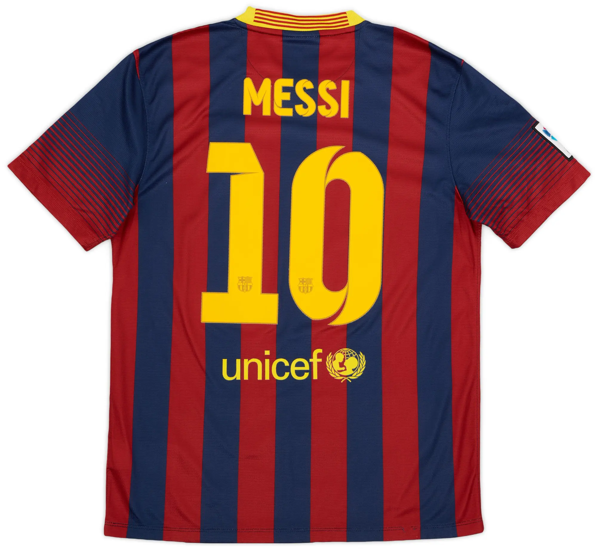 Nike 2013-14 Barcelona Home Shirt Messi #10 - 9/10 - (M)