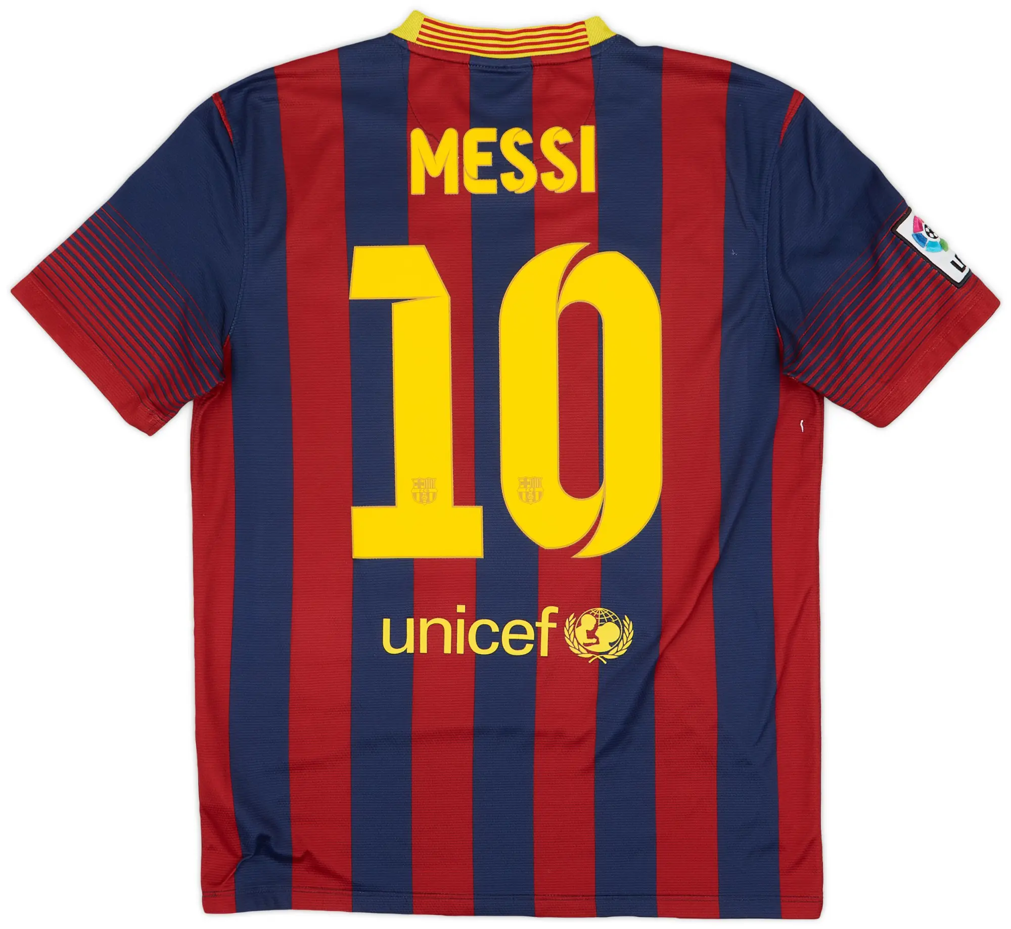 Nike 2013-14 Barcelona Home Shirt Messi #10 - 6/10 - (M)