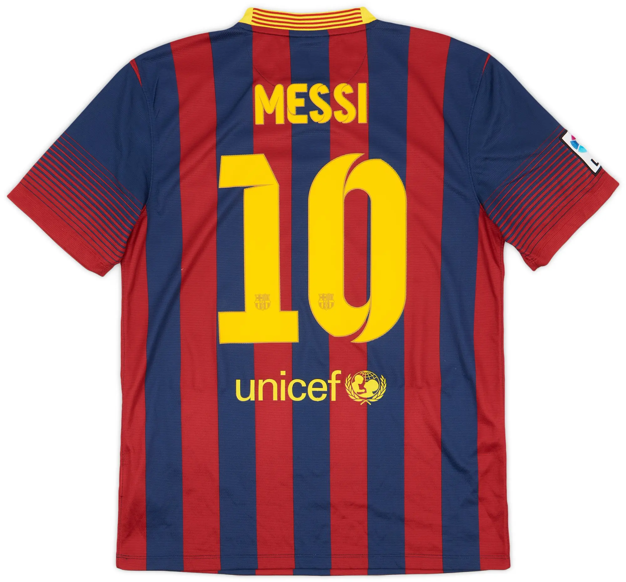 Nike 2013-14 Barcelona Home Shirt Messi #10 - 8/10 - (M)