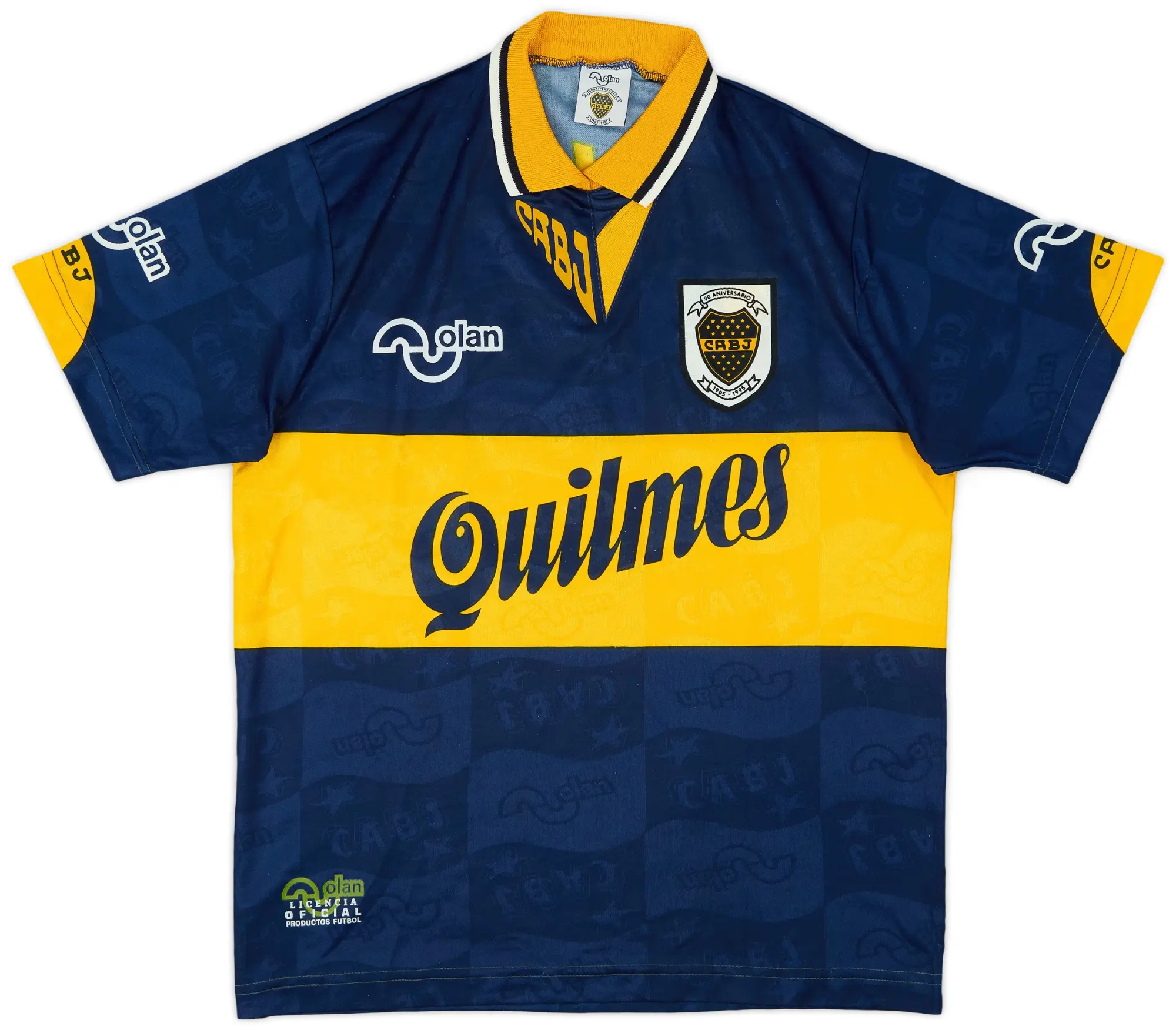 1995-97 Boca Juniors Home Shirt - 8/10 - (S)