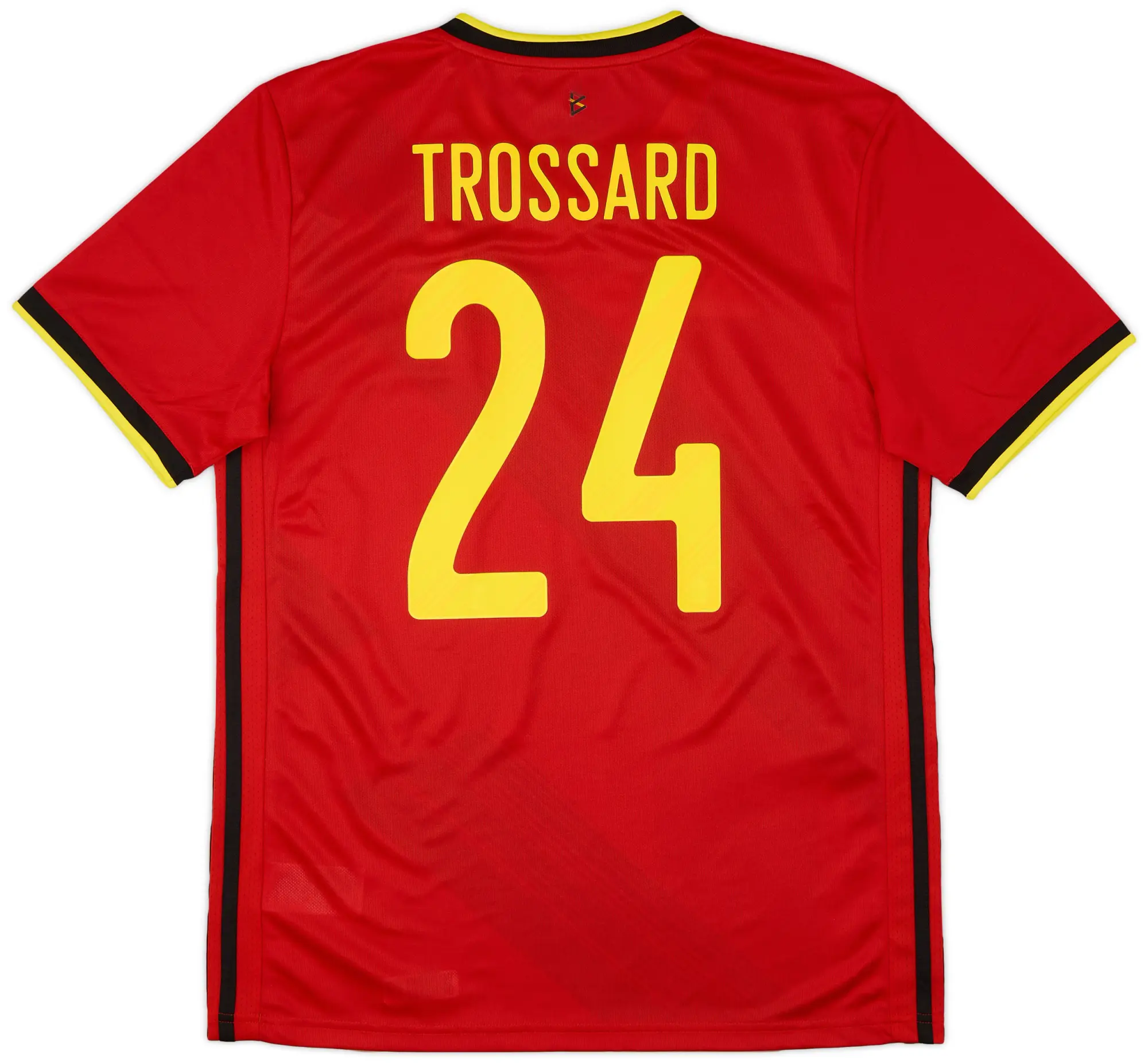 adidas 2020-21 Belgium Home Shirt Trossard #24 (M)