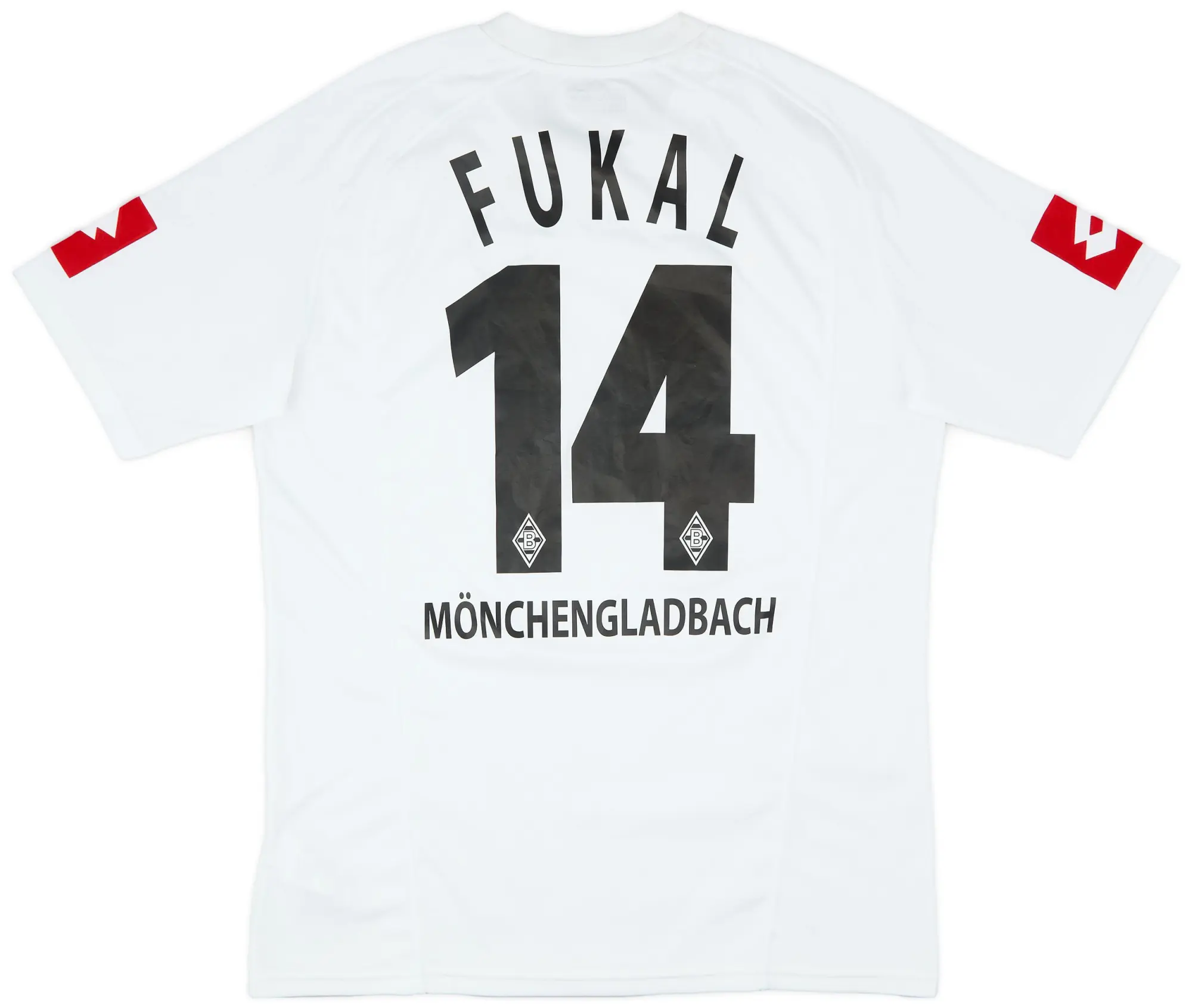 Lotto 2003-05 Borussia Monchengladbach Home Shirt Fukal #14 - 8/10 - (XXL)