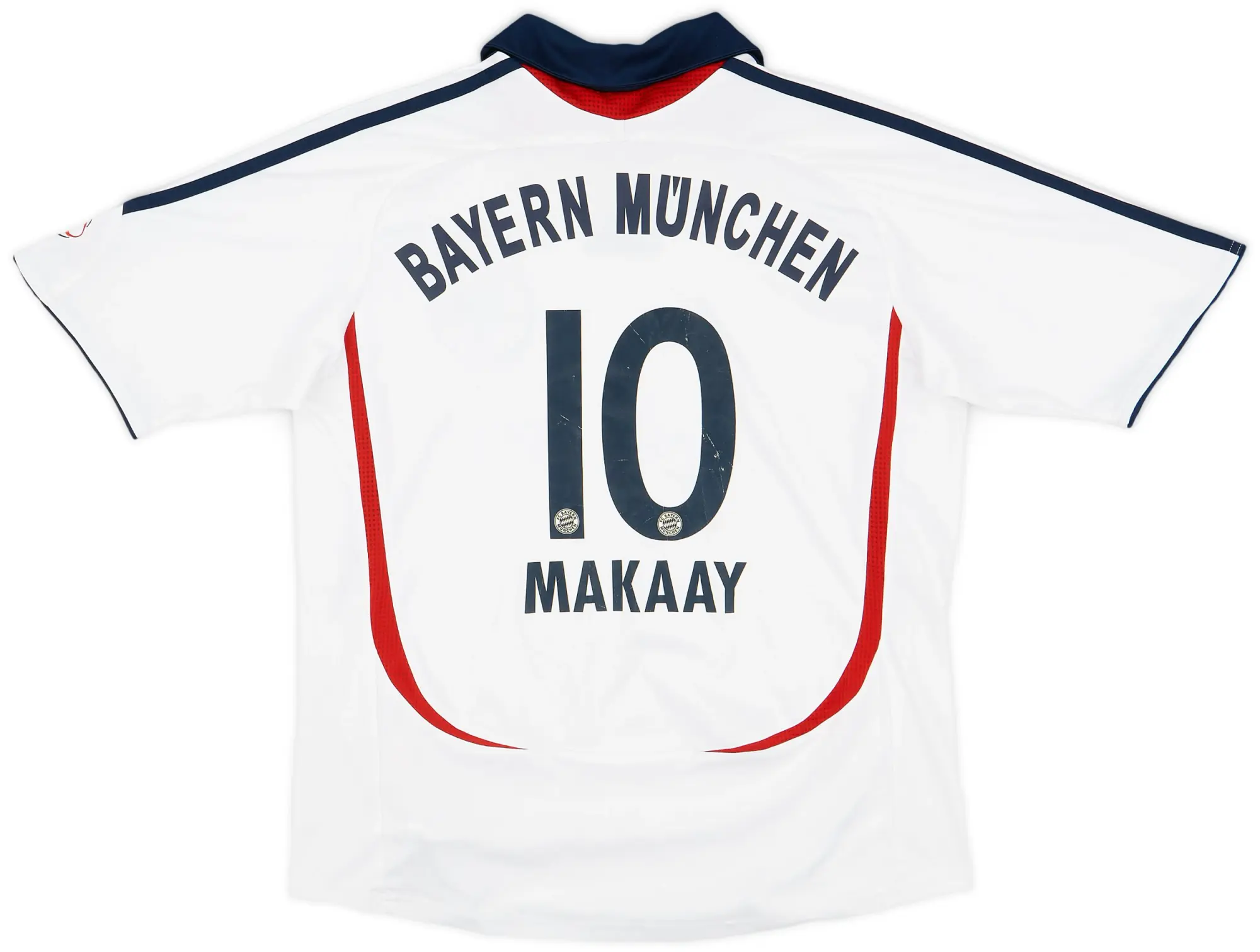 adidas 2006-07 Bayern Munich Away Shirt Makaay #10 - 6/10 - (XL.Boys)