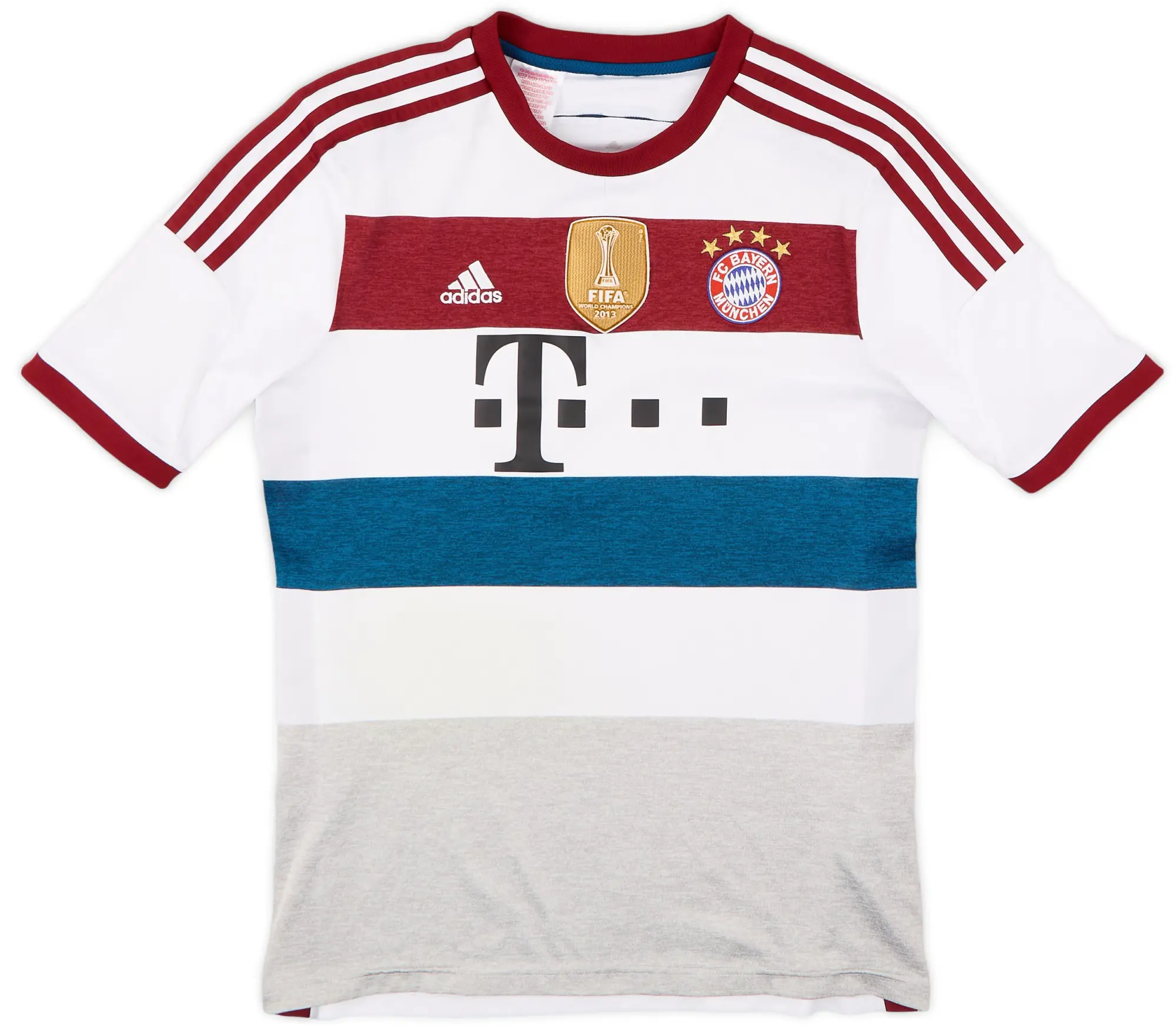 adidas 2014-15 Bayern Munich Away Shirt - 7/10 - (XL.Boys)