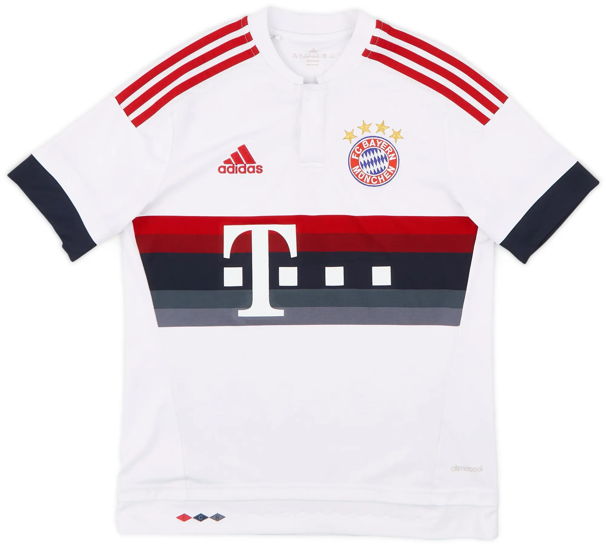 adidas 2015-16 Bayern Munich Away Shirt - 7/10 - (L.Boys)