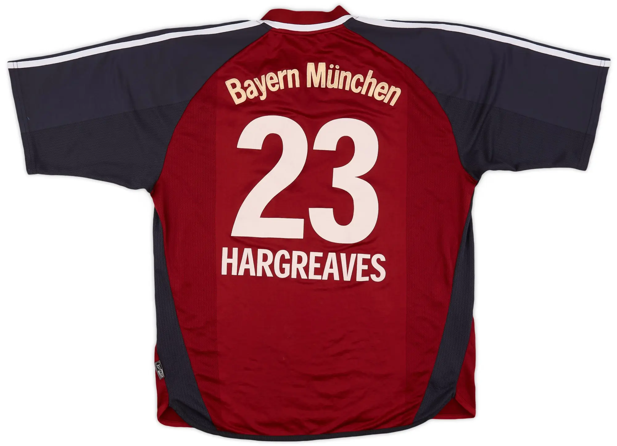adidas 2001-02 Bayern Munich Home Shirt Hargreaves #23 - 5/10 - (XL)