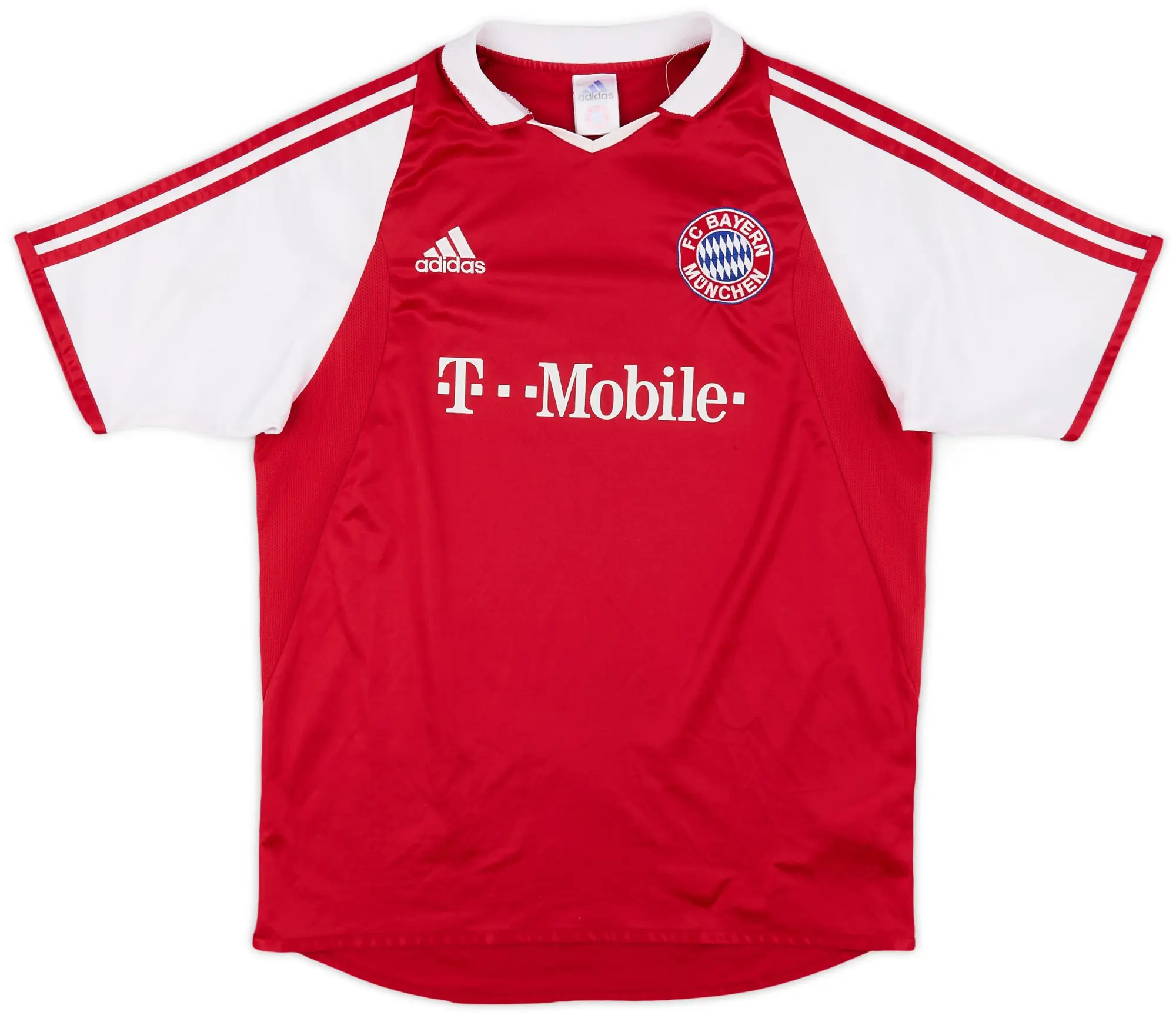 adidas 2003-04 Bayern Munich Home Shirt - 5/10 - (XL.Boys)
