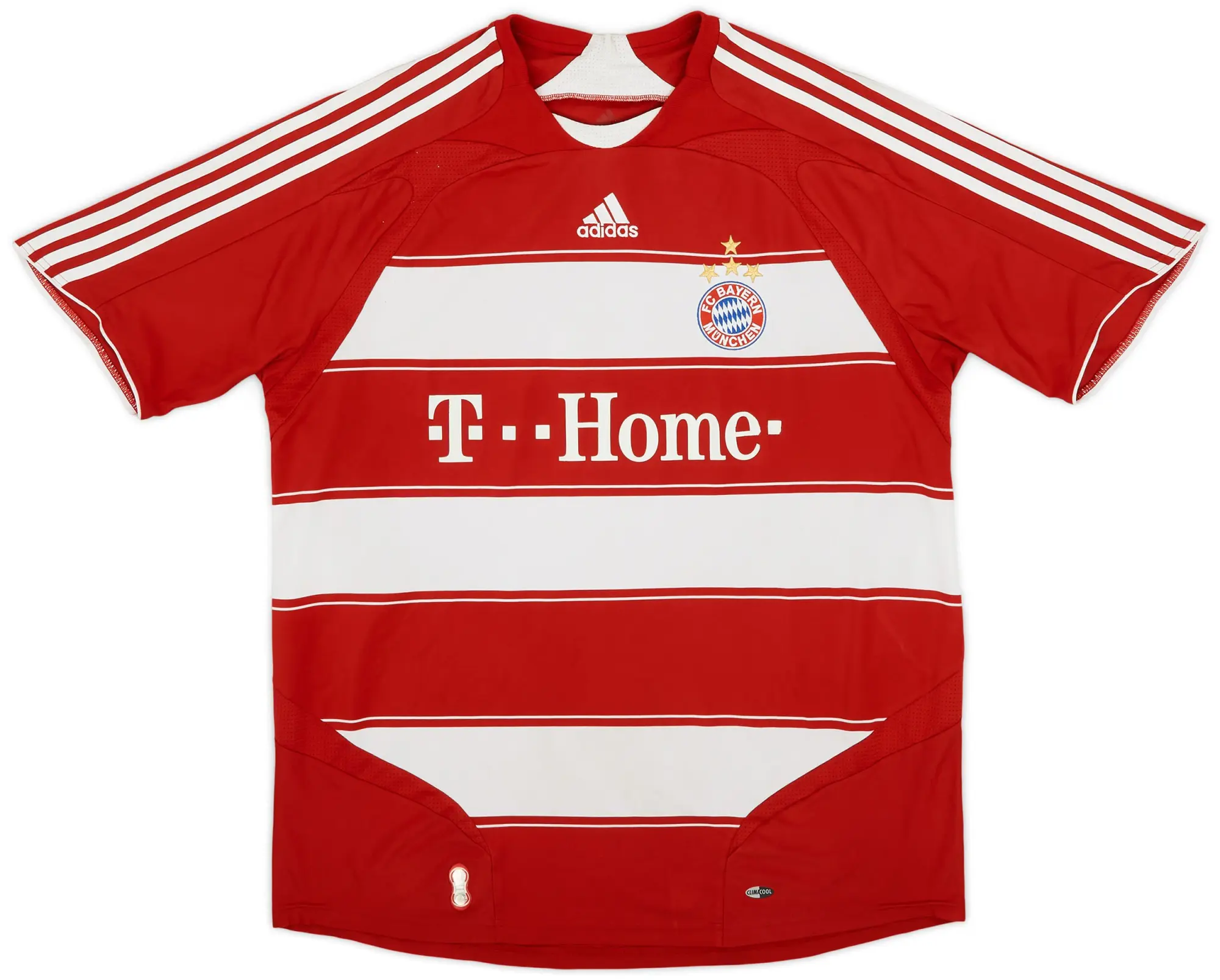 adidas 2007-08 Bayern Munich Home Shirt - 7/10 - (XL)