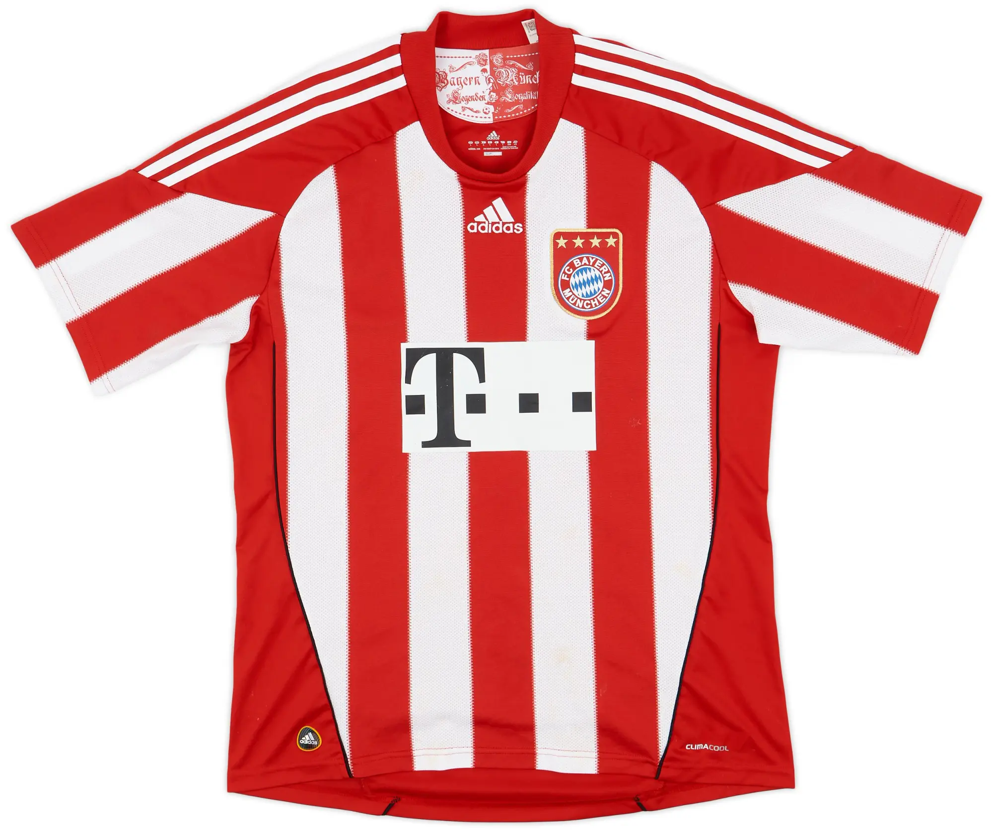 adidas 2010-11 Bayern Munich Home Shirt - 5/10 - (L)