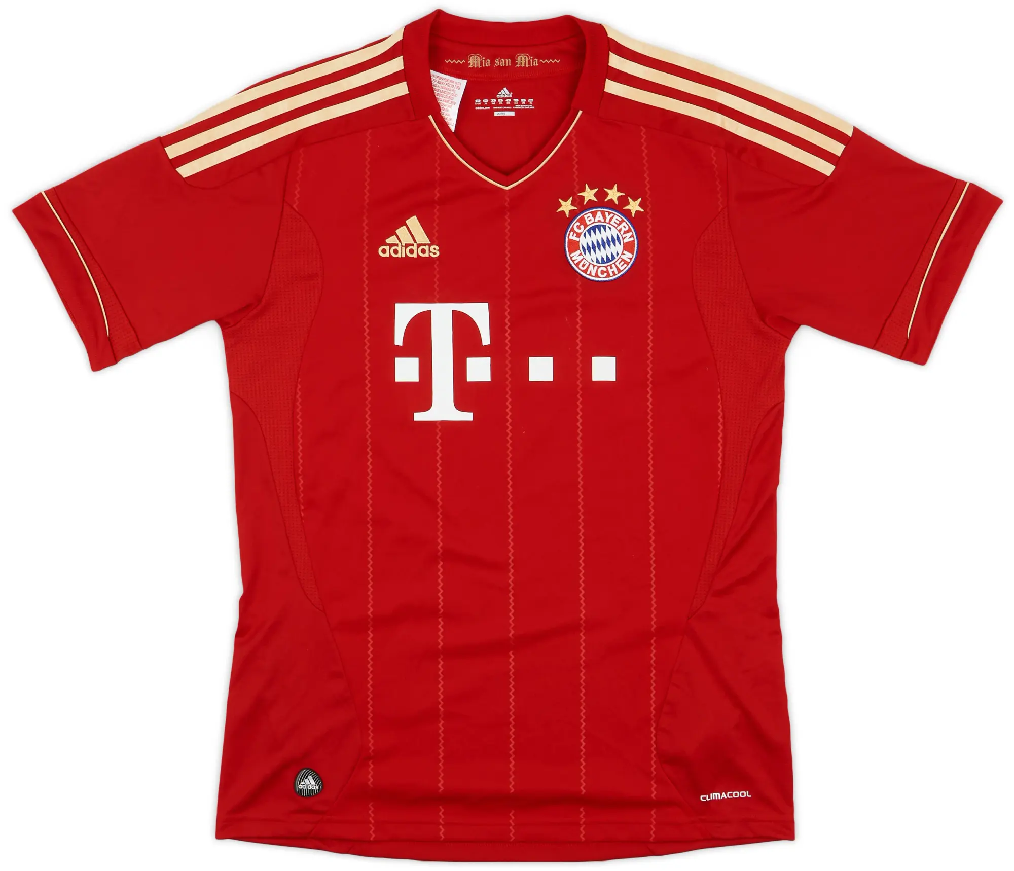 adidas 2011-13 Bayern Munich Home Shirt - 8/10 - (XL.Boys)