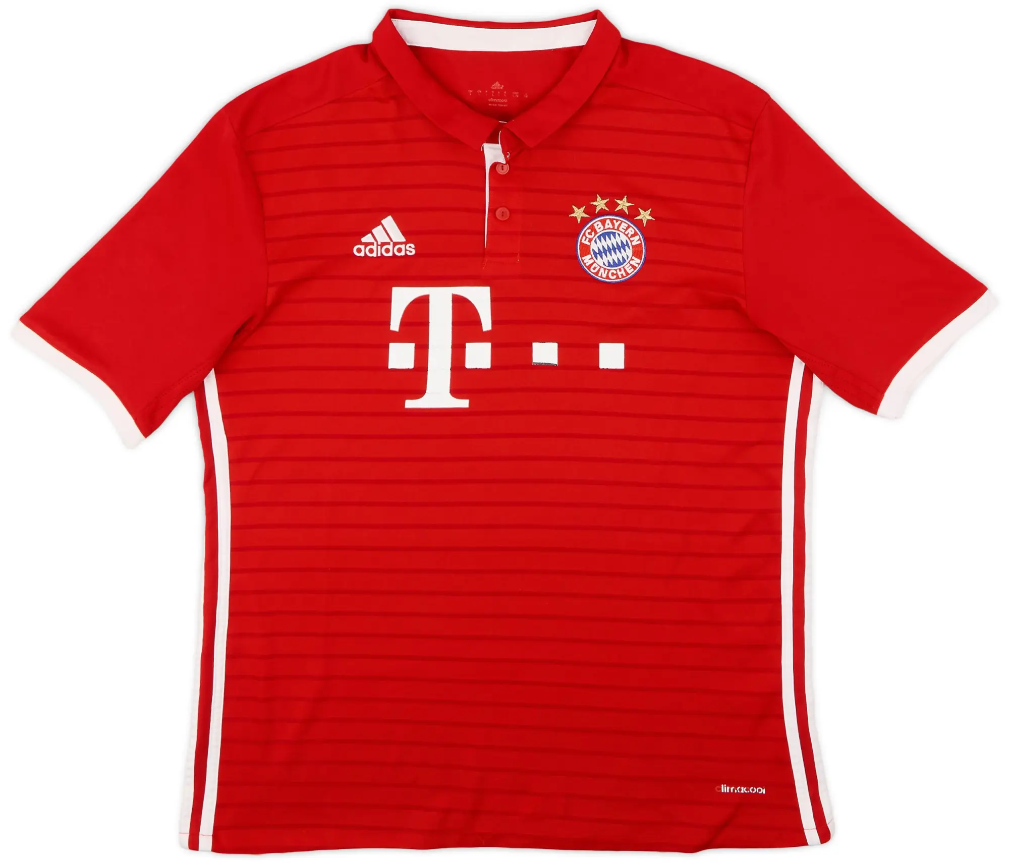 adidas 2016-17 Bayern Munich Home Shirt - 5/10 - (L)