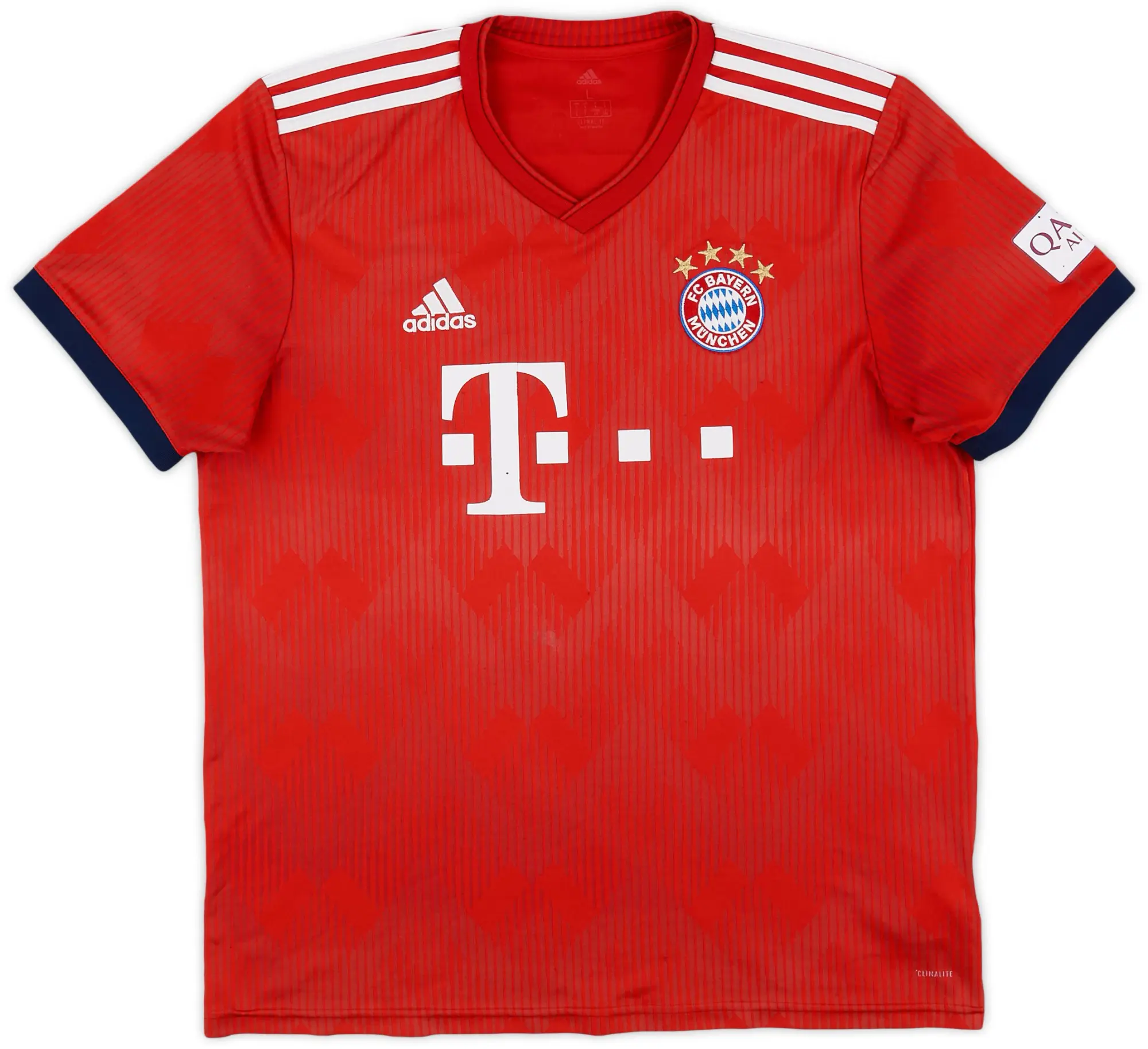 adidas 2018-19 Bayern Munich Home Shirt - 5/10 - (L)