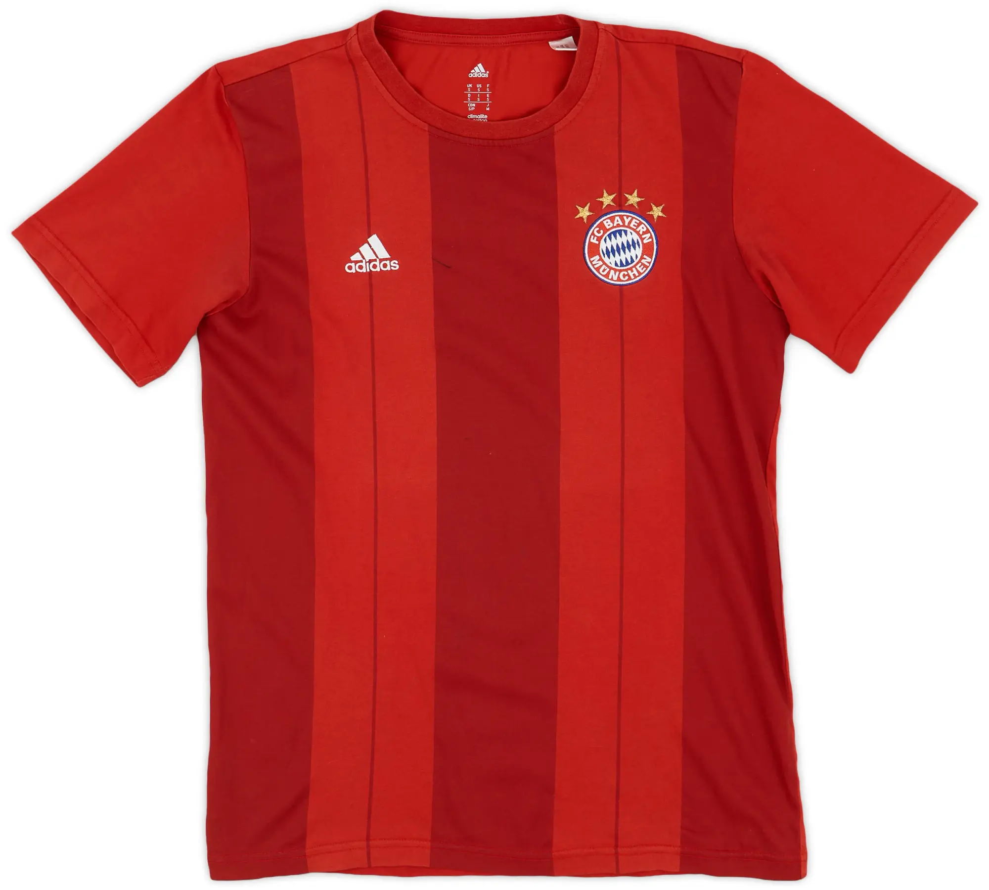 2014-15 Bayern Munich adidas Cotton Tee - 5/10 - (S)