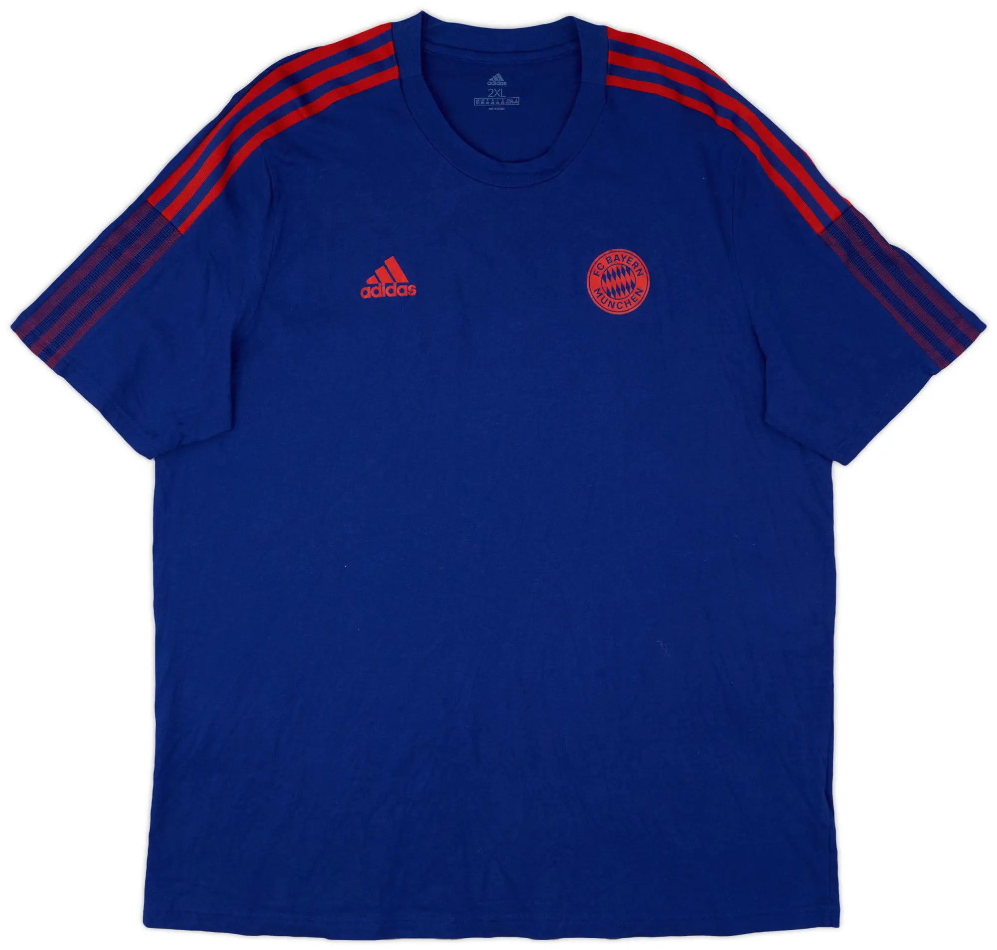 2021-22 Bayern Munich adidas Cotton Tee - 8/10 - (XXL)
