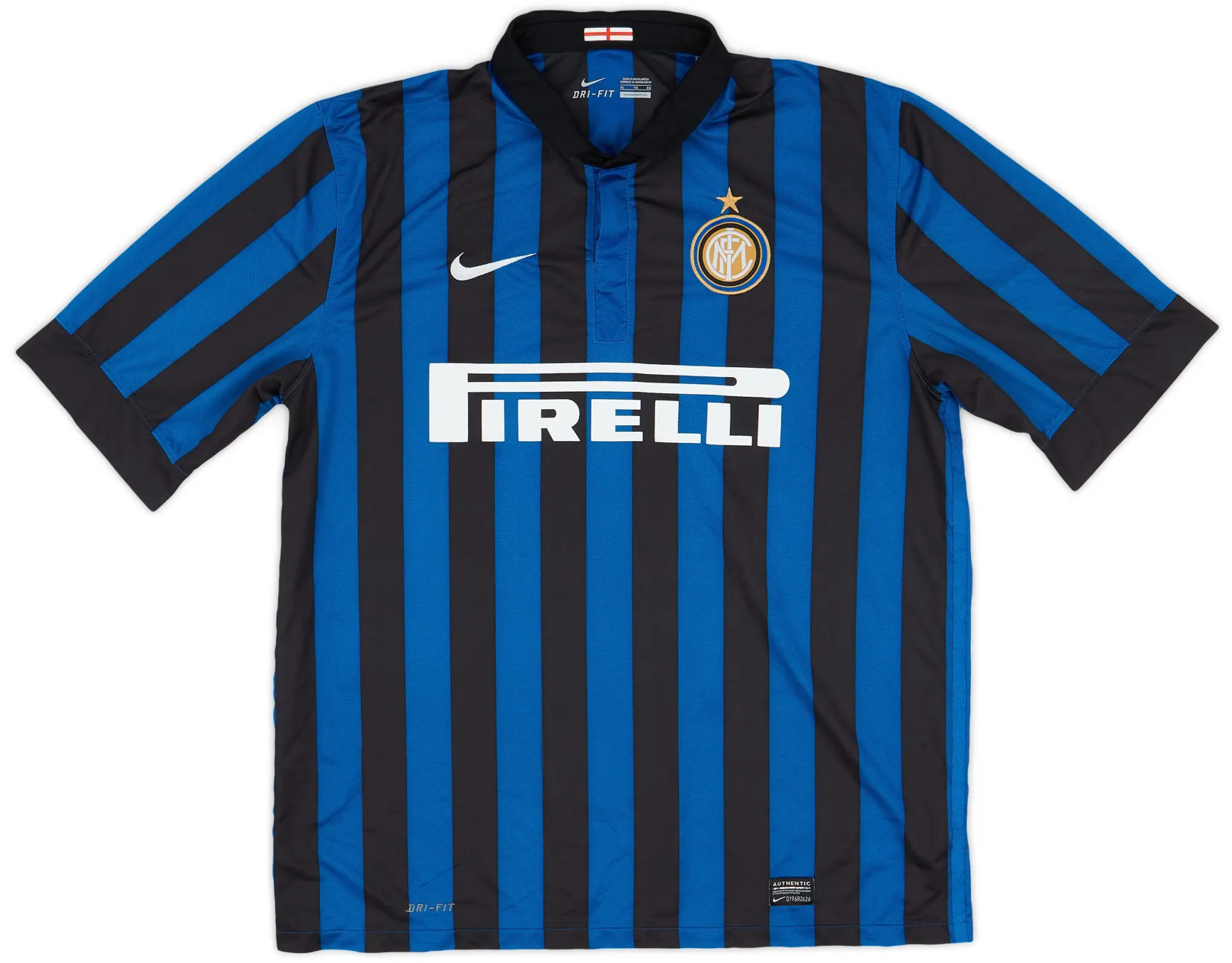 Nike 2011-12 Inter Milan Home Shirt - 9/10 - (XL.Boys)