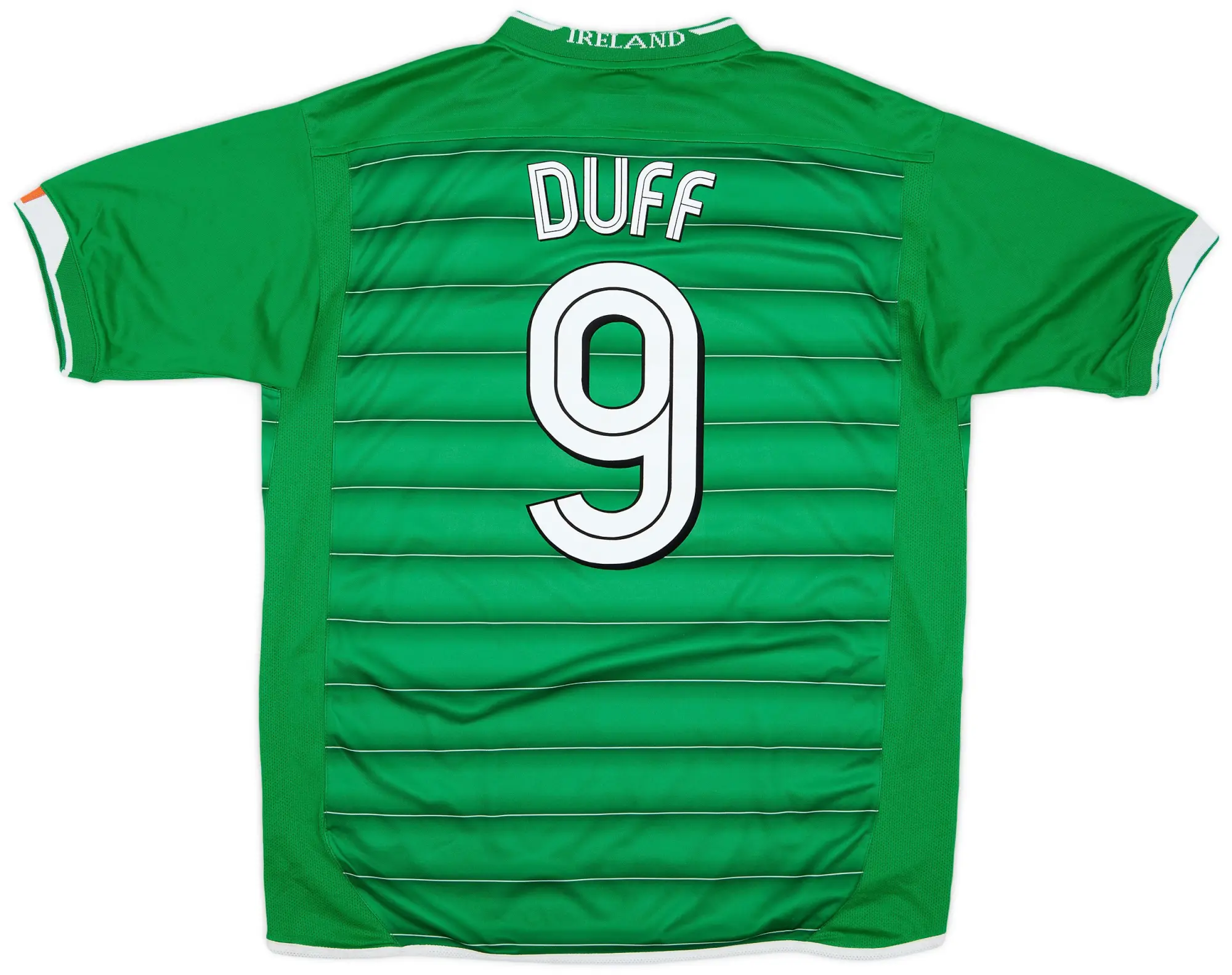 Umbro 2003-04 Ireland Home Shirt Duff #9 - 8/10 - (L)