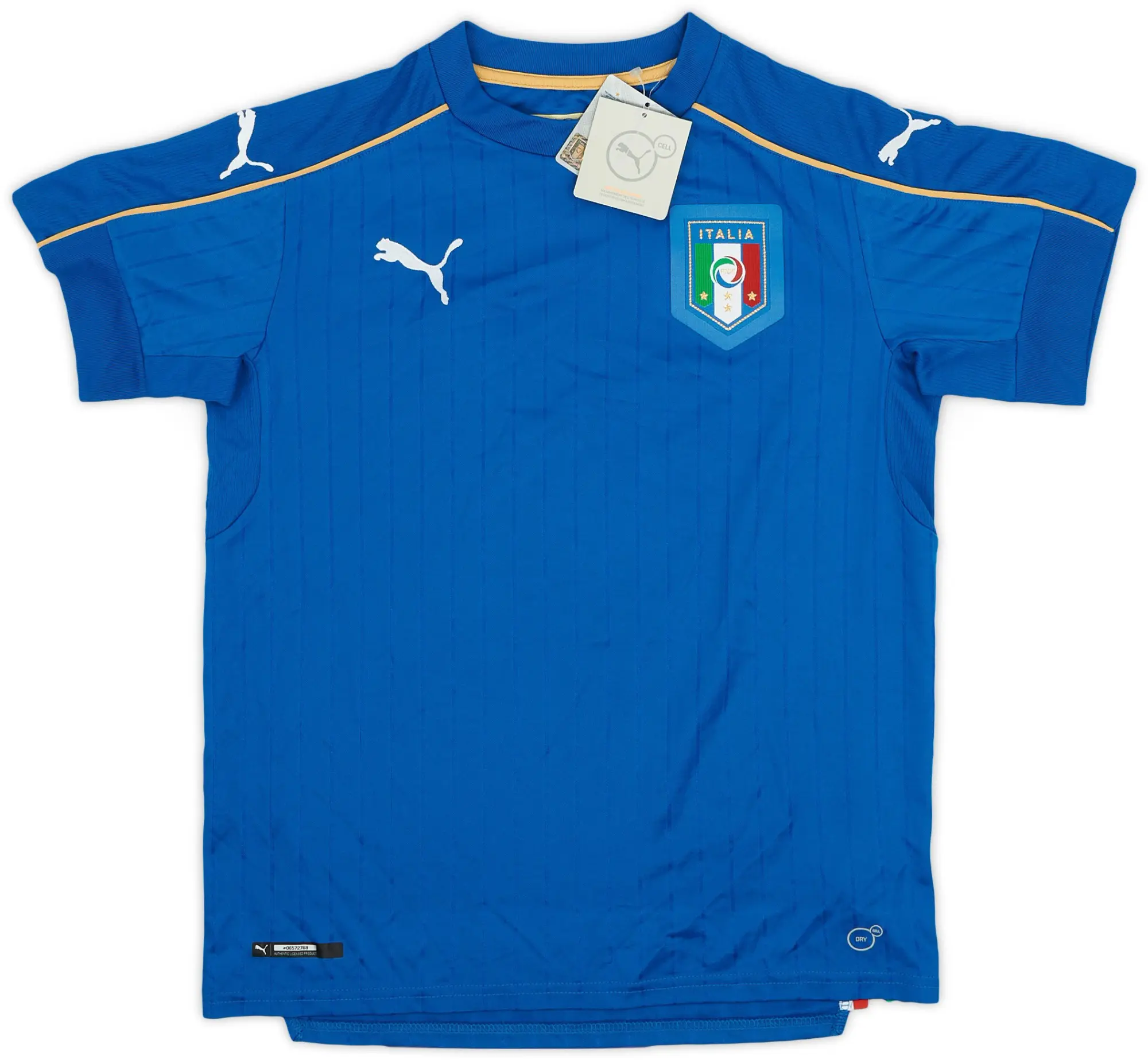 Puma 2016-17 Italy Home Shirt (XL.Boys)