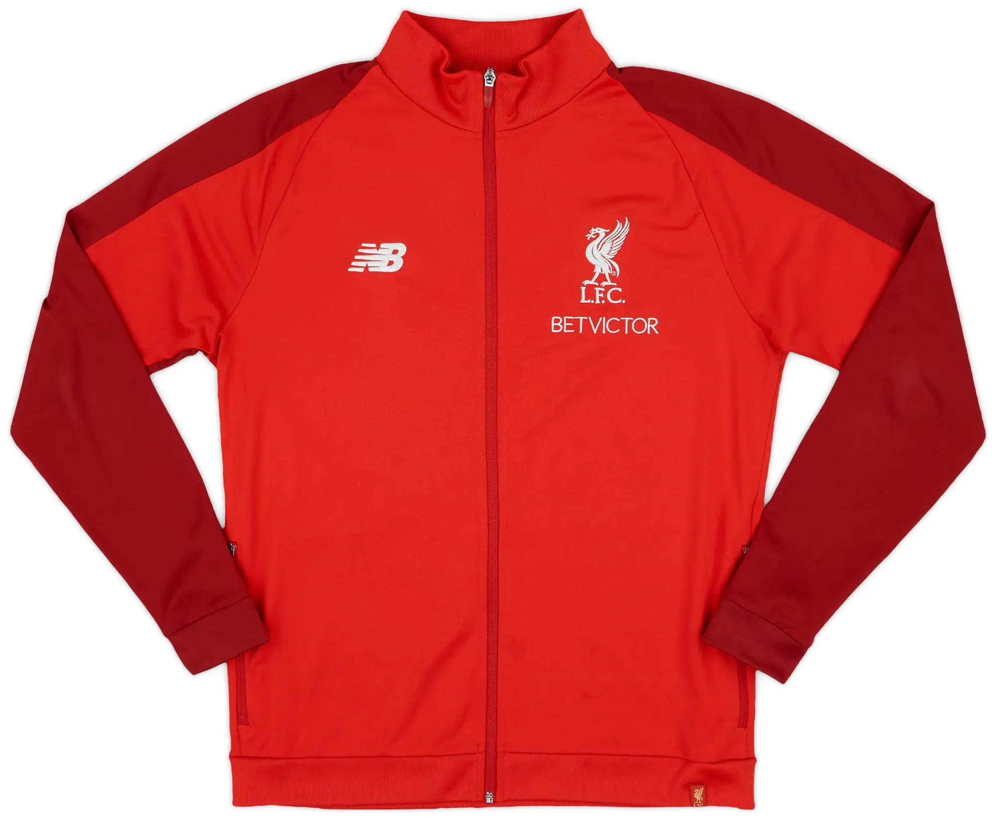 2018-19 Liverpool New Balance Track Jacket - 9/10 - (L)