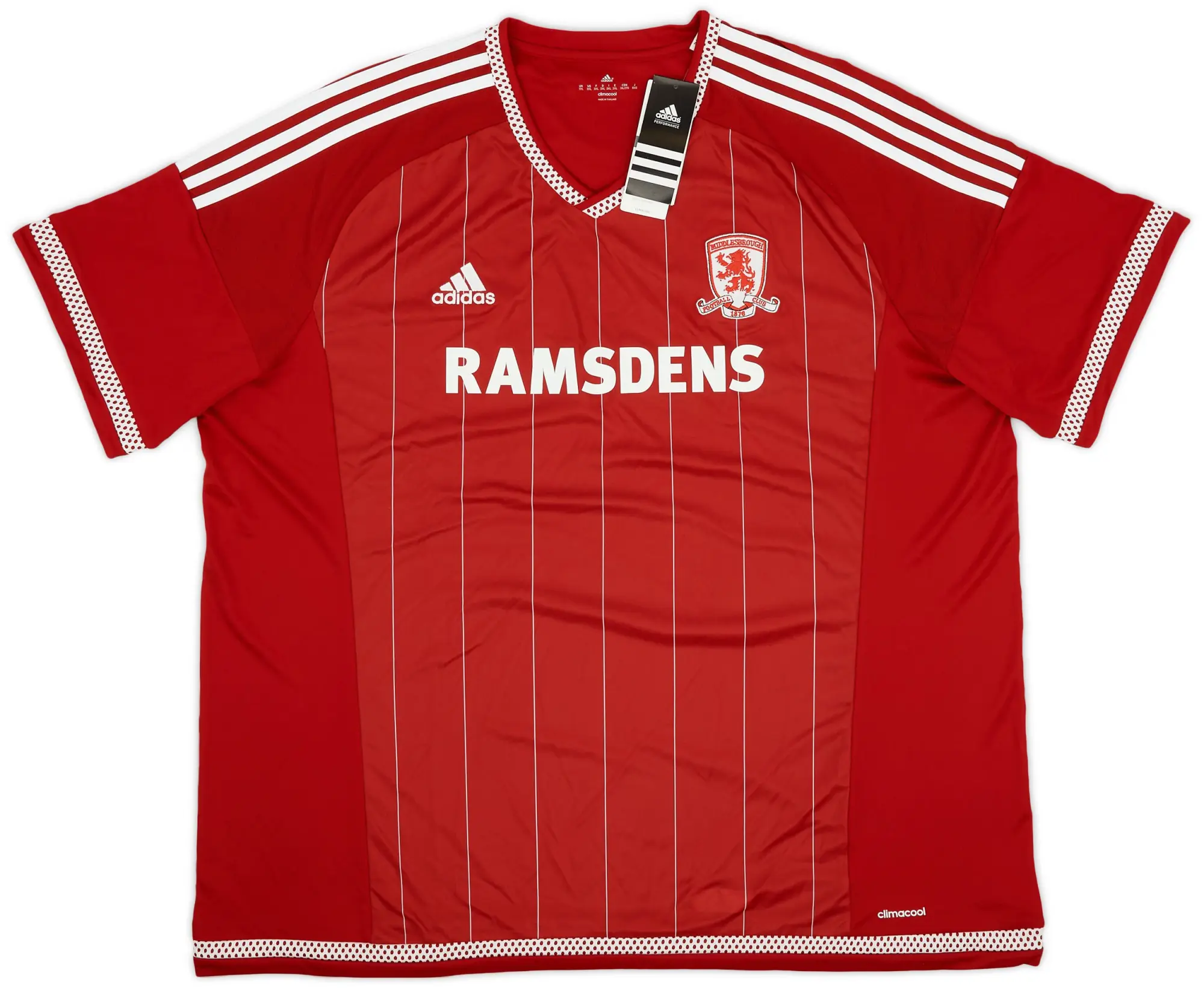 adidas 2015-16 Middlesbrough Home Shirt (3XL)