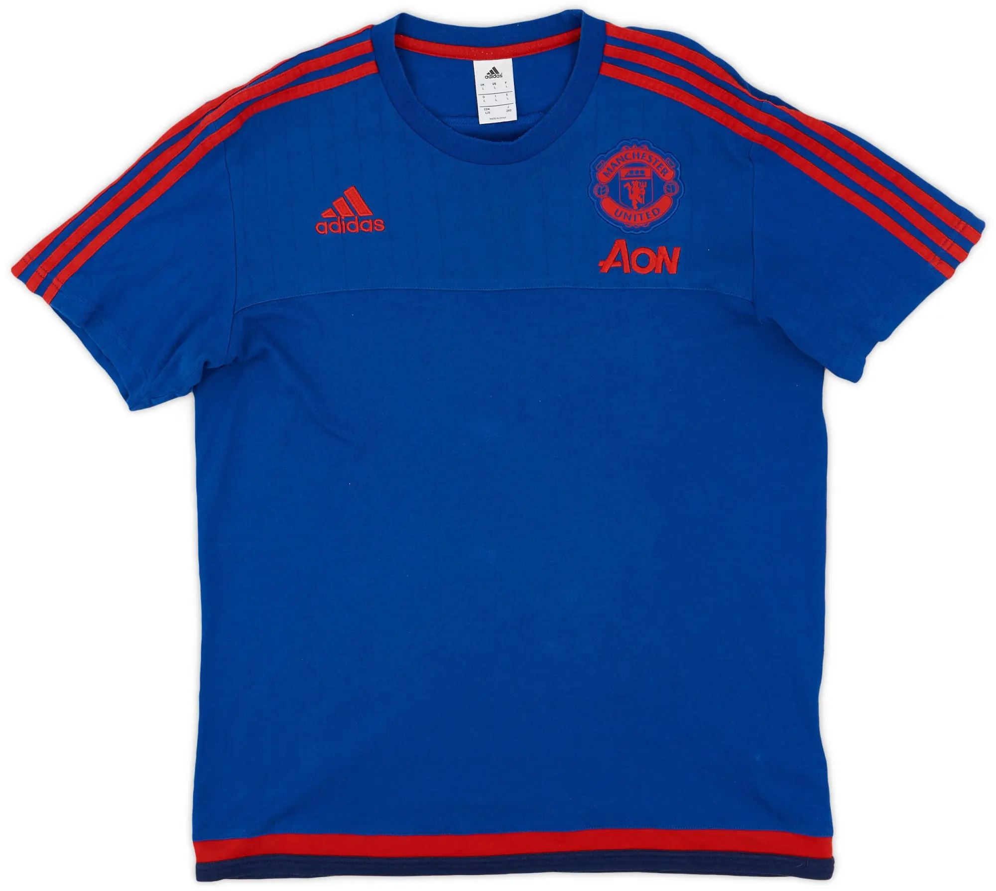 2015-16 Manchester United adidas Training Shirt - 7/10 - (L)
