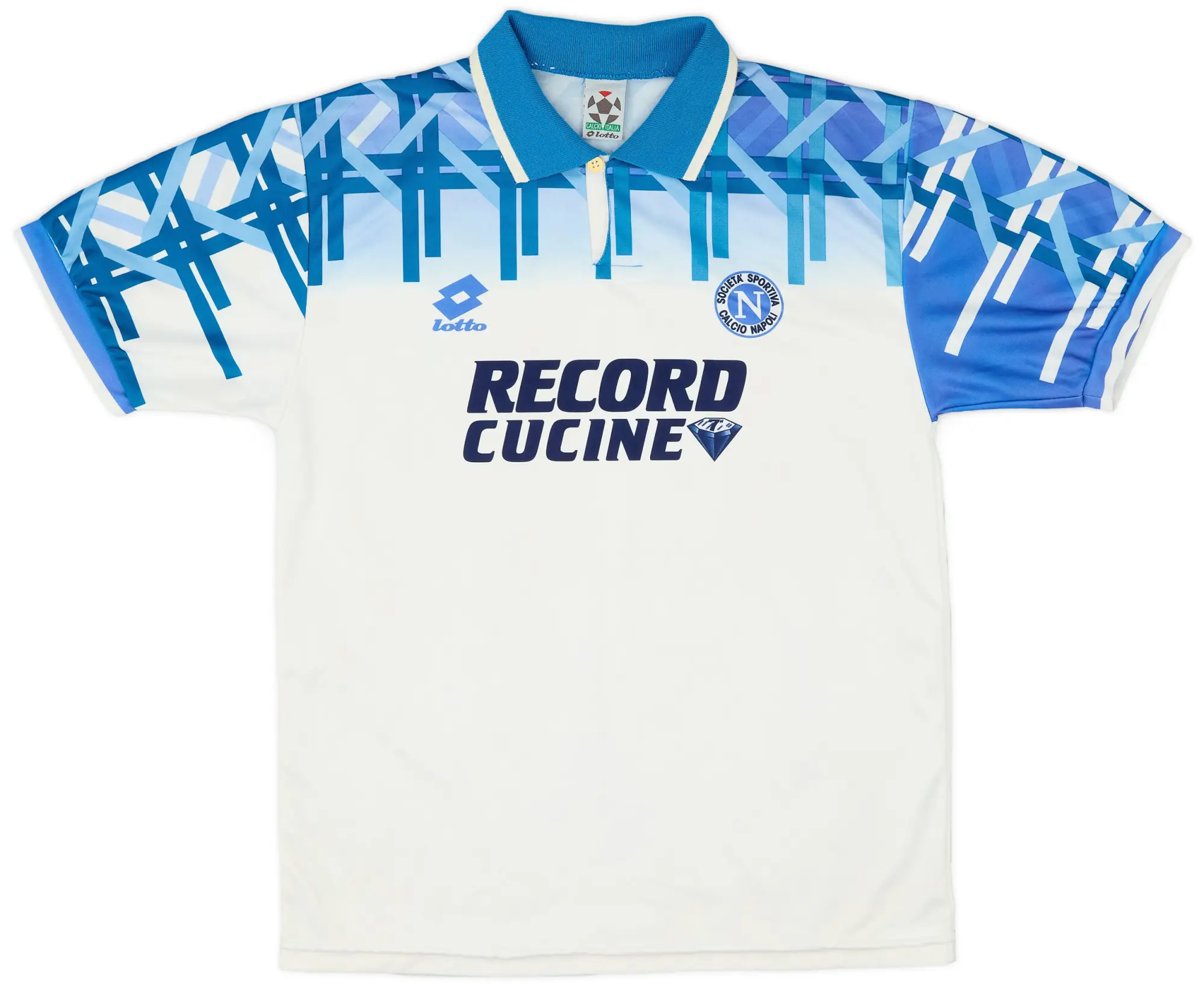 Lotto 1994-96 Napoli Away Shirt - 8/10 - (M)