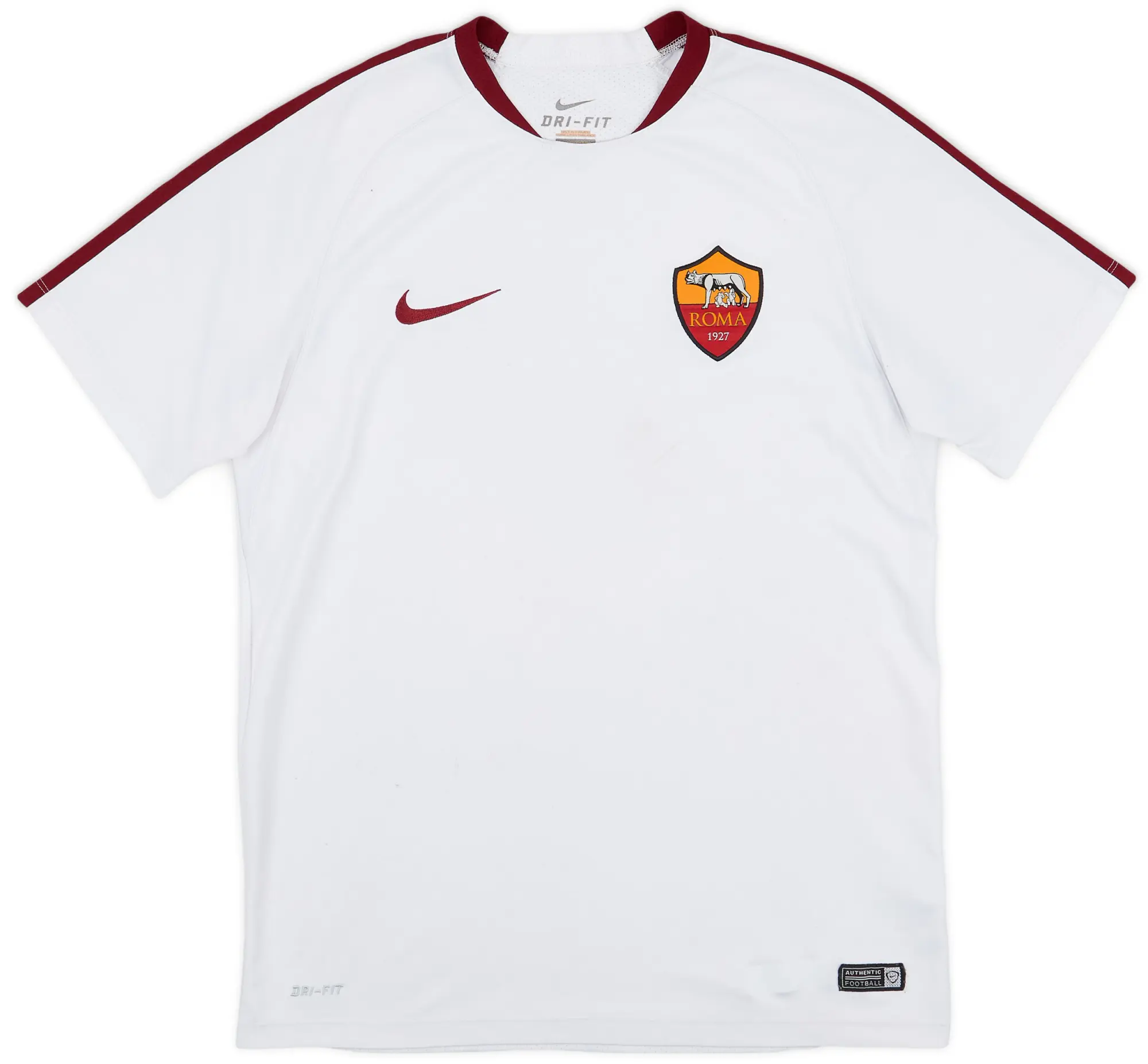 2015-16 Roma Nike Training Shirt - 7/10 - (M)