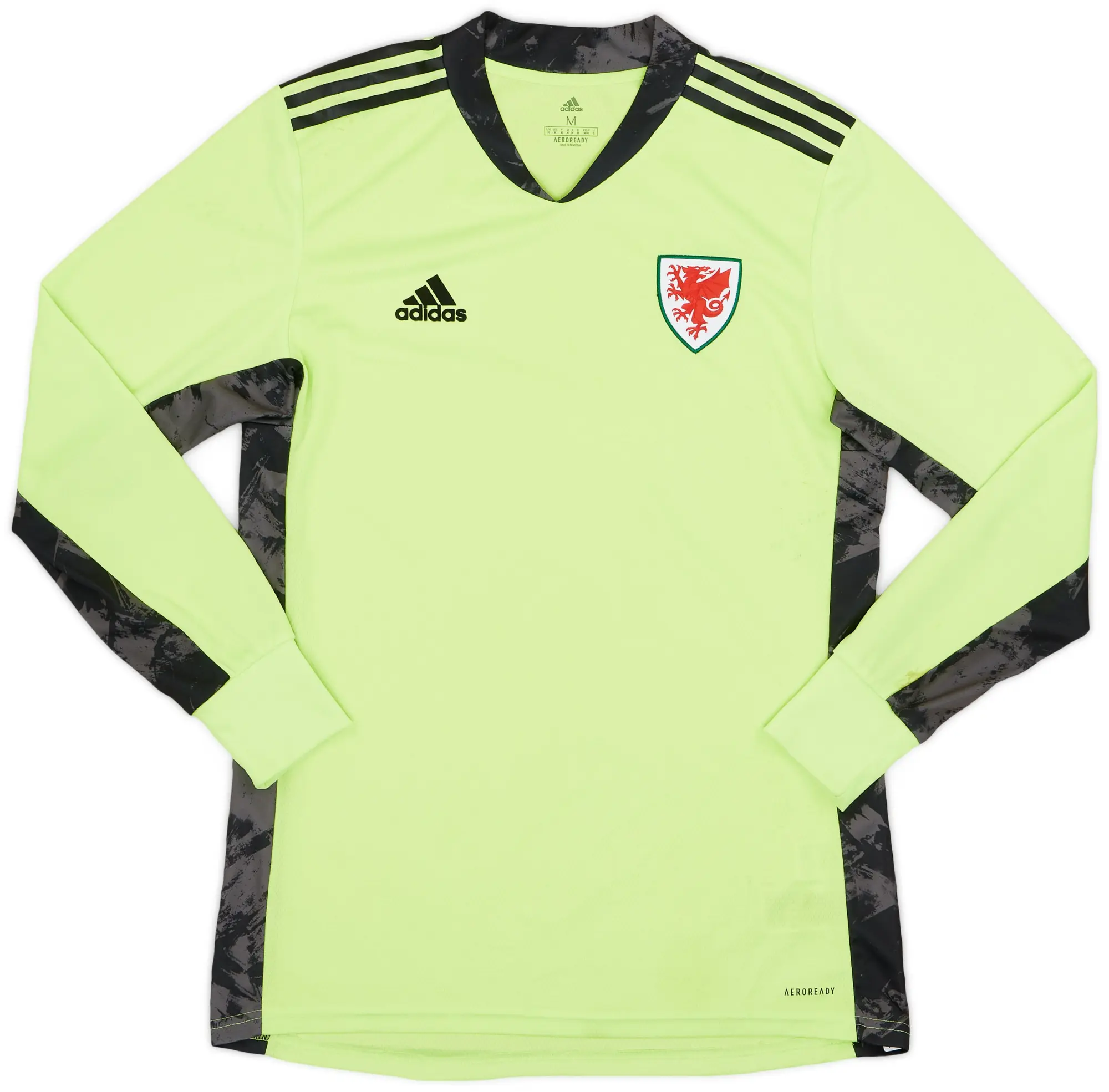 adidas 2020-22 Wales GK Shirt - 6/10 - (M)