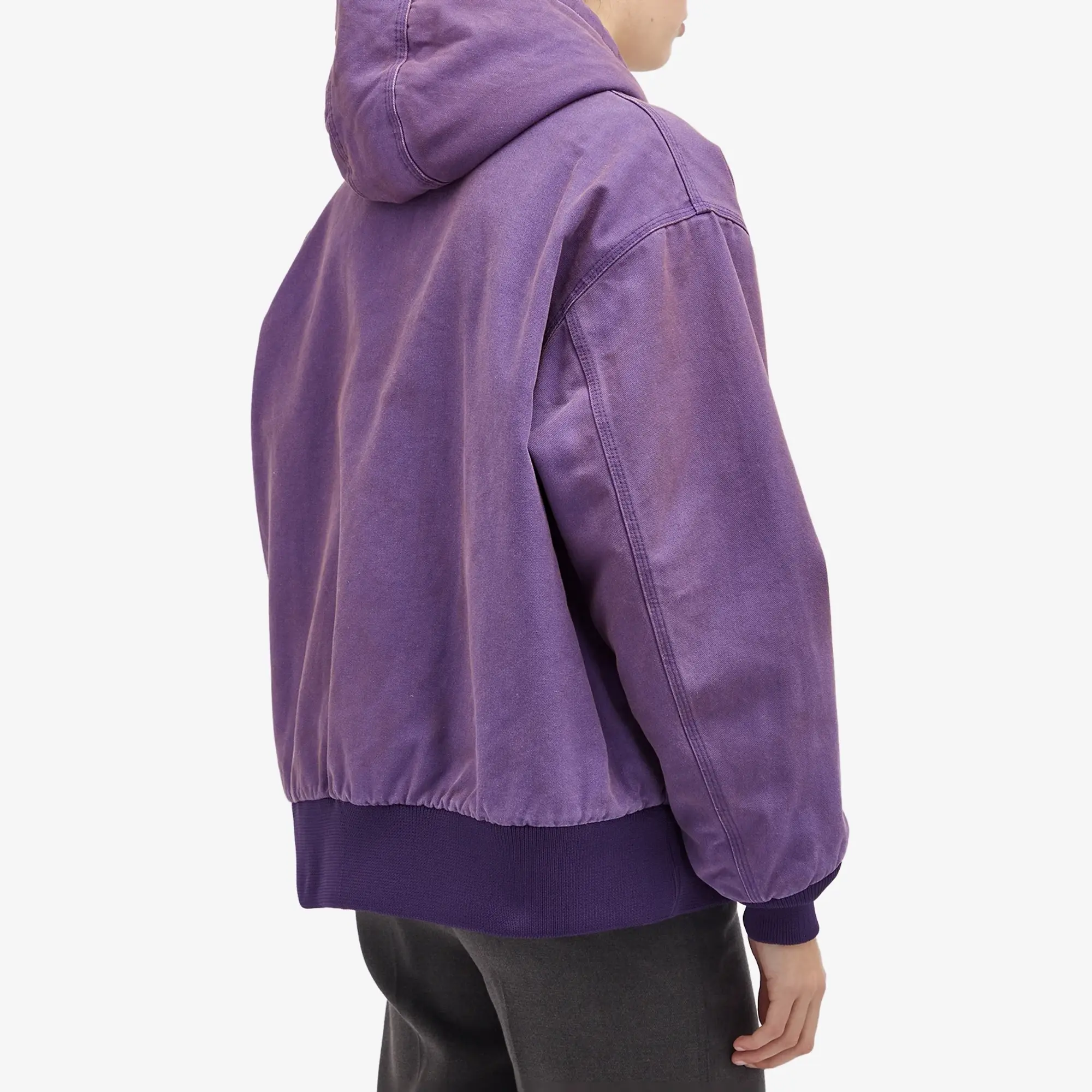 Needles Women's Zipped Work Oxford Jacket Purple