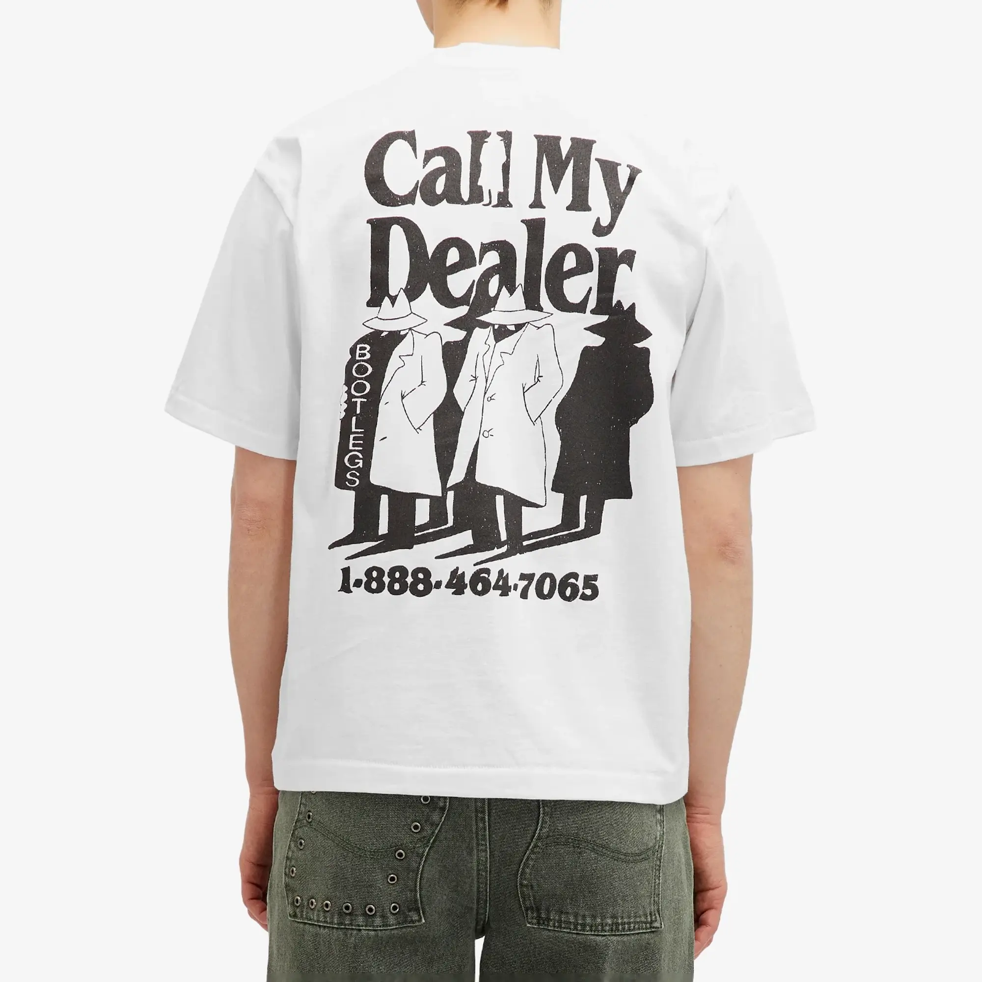 Market Men's Call My Dealer T-Shirt White