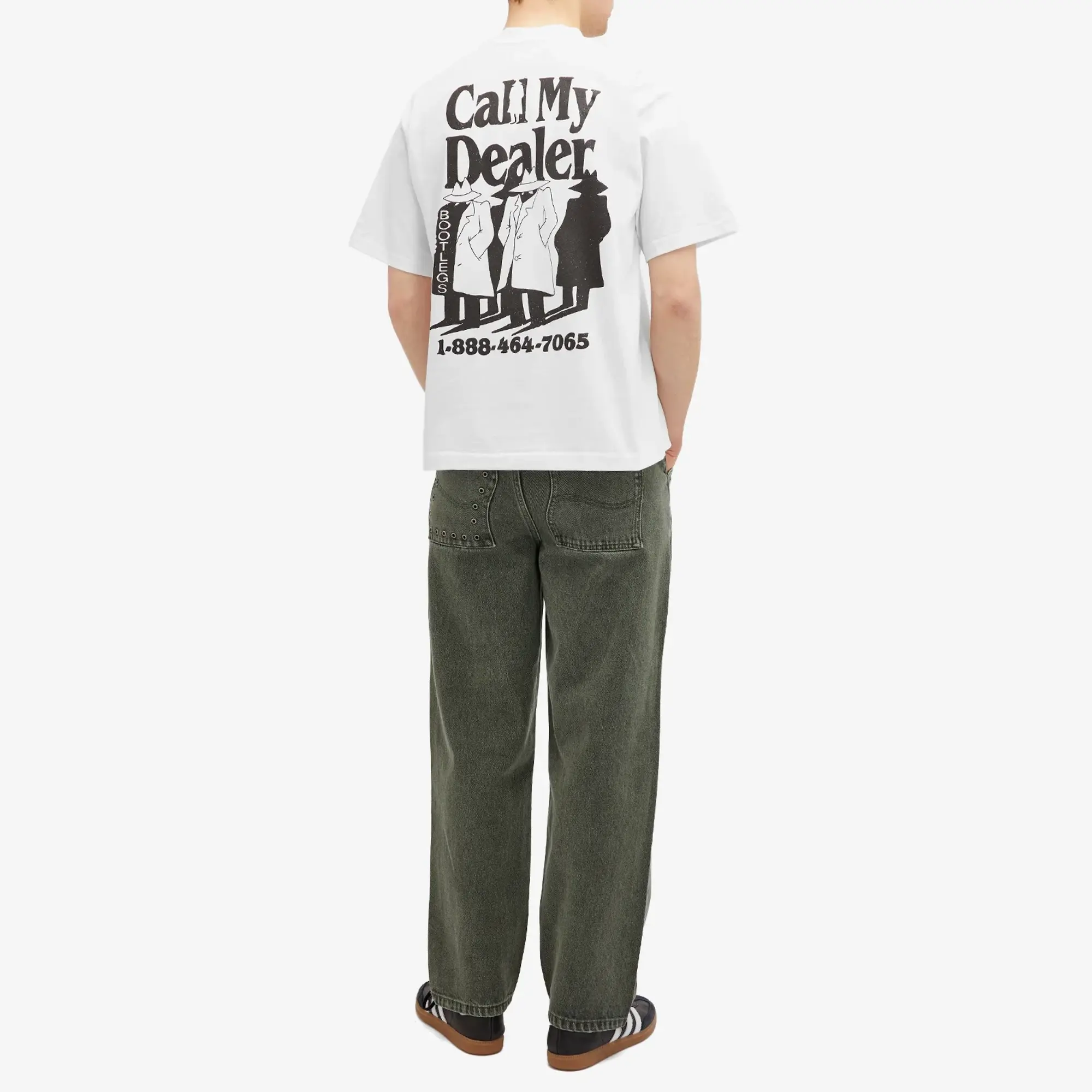 Market Men's Call My Dealer T-Shirt White