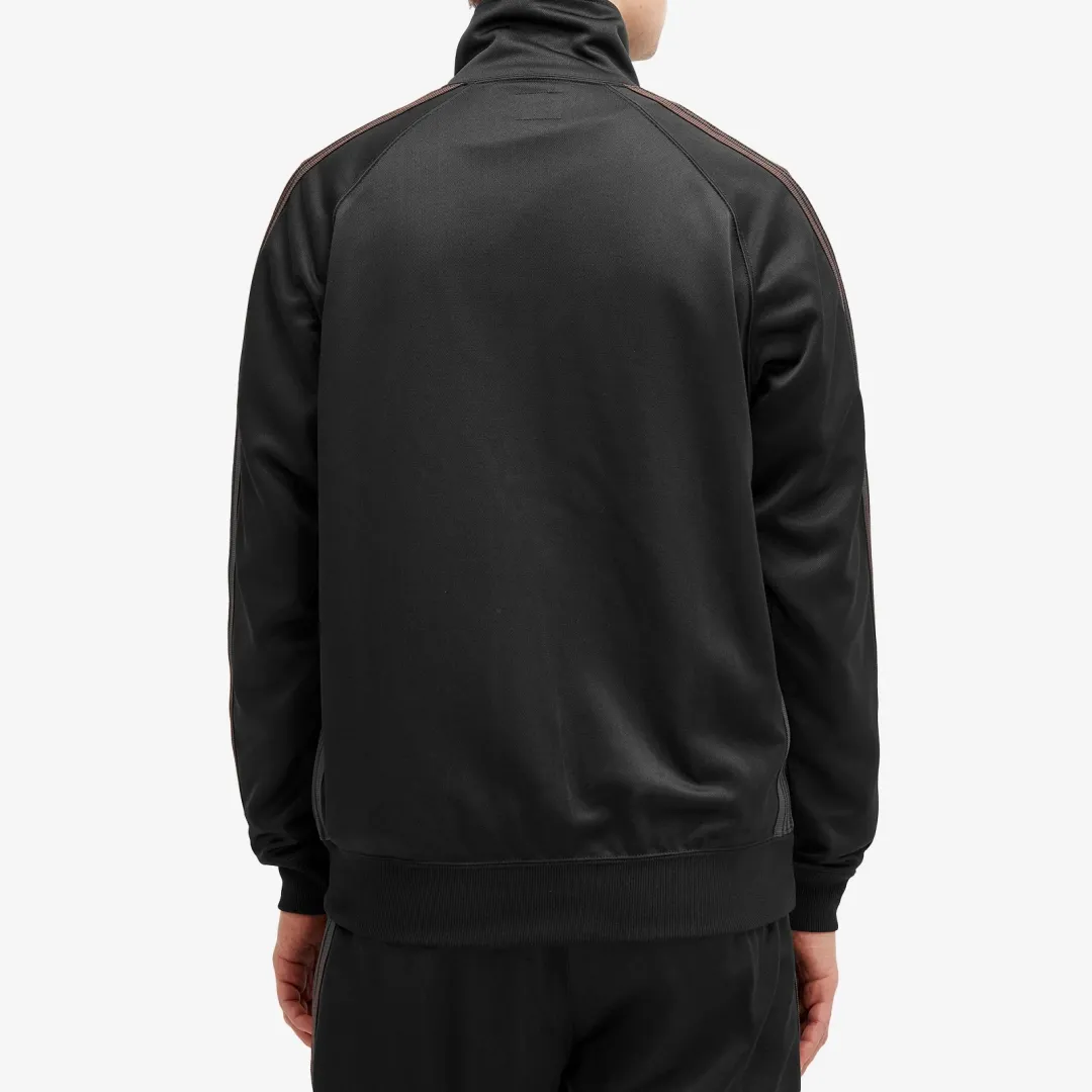 Needles Poly Smooth Track Jacket Black | PU271-C | FOOTY.COM