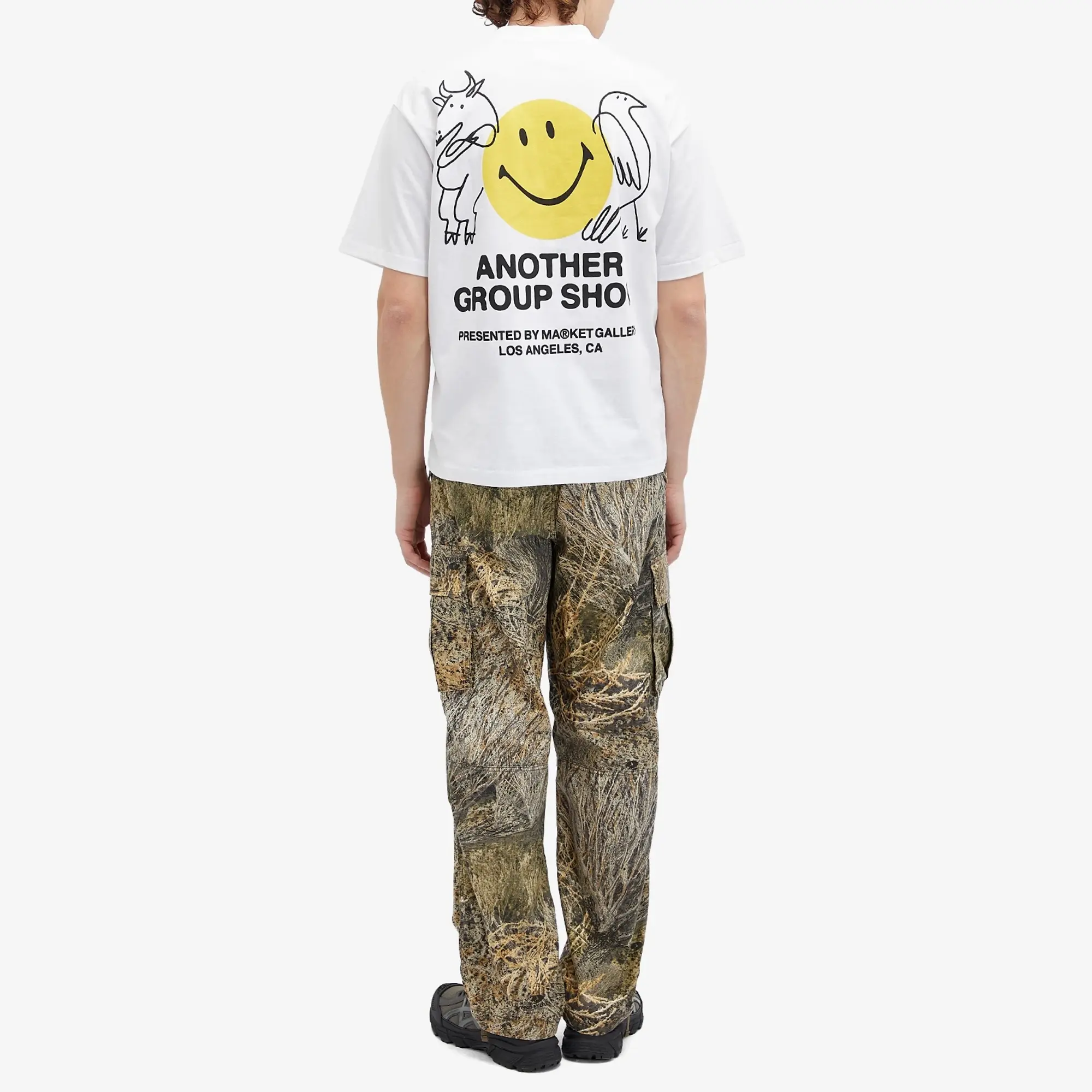 Market Men's Smiley C.A.M. T-Shirt White