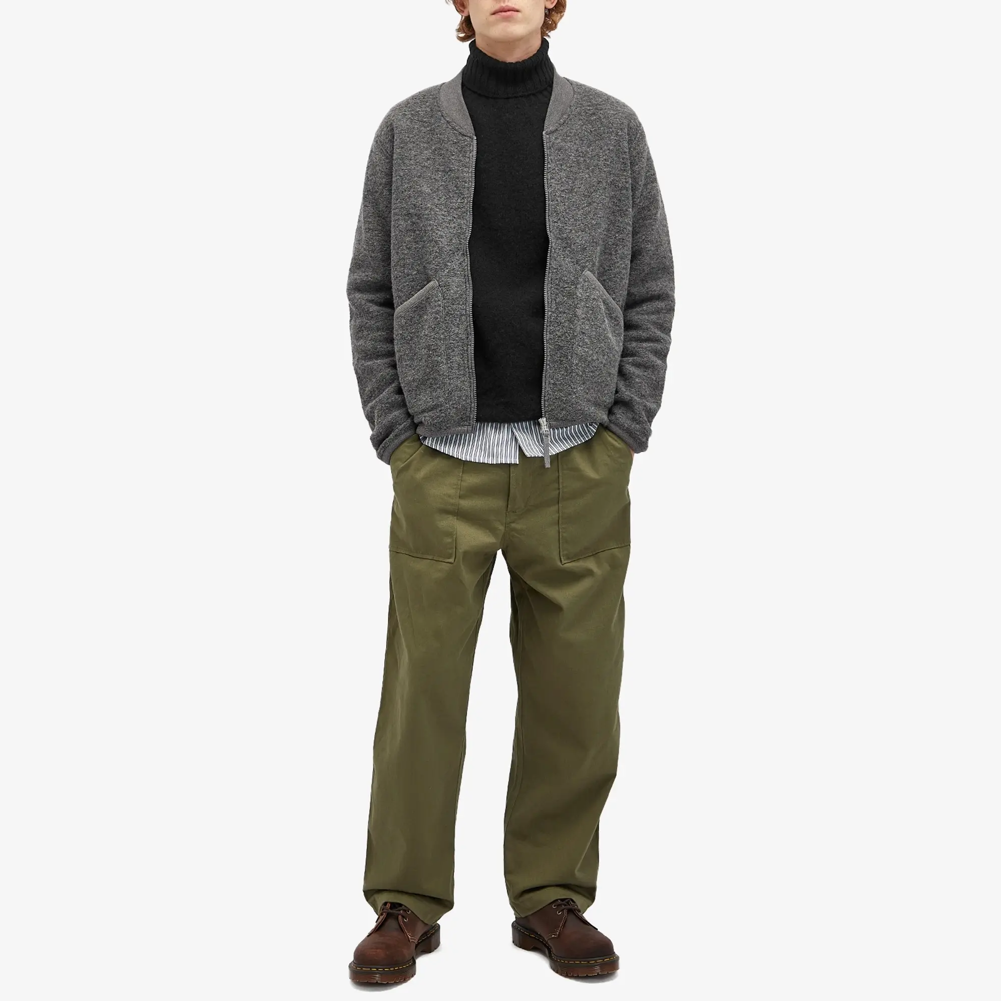 Howlin by Morrison Howlin' Sylvester Roll Neck Knit Black