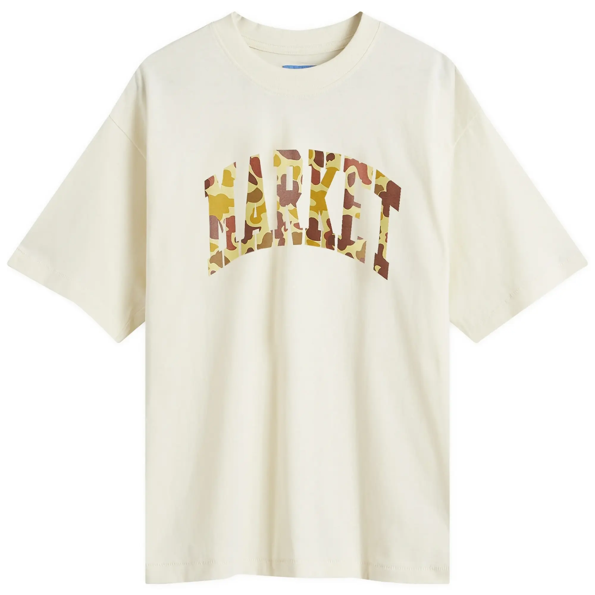Market Men's Duck Camo Arc T-Shirt Ecru