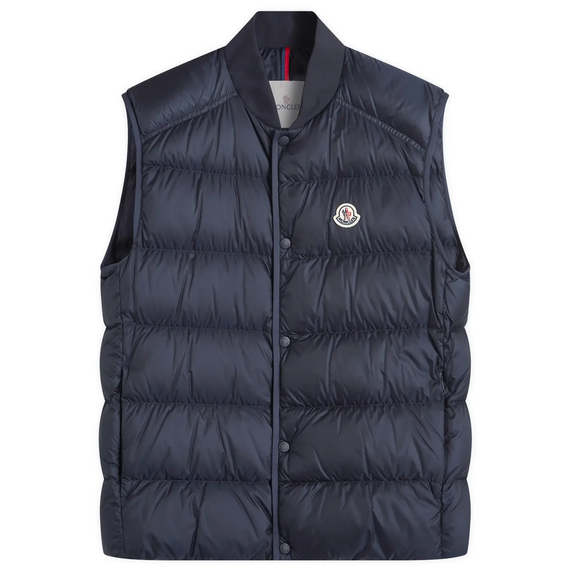 Moncler Men's Serot Knit Down Gilet Navy