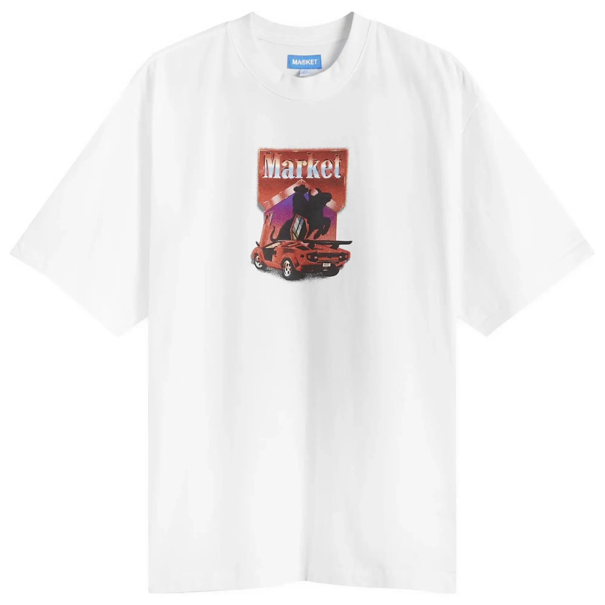 Market Men's Bullrider T-Shirt White