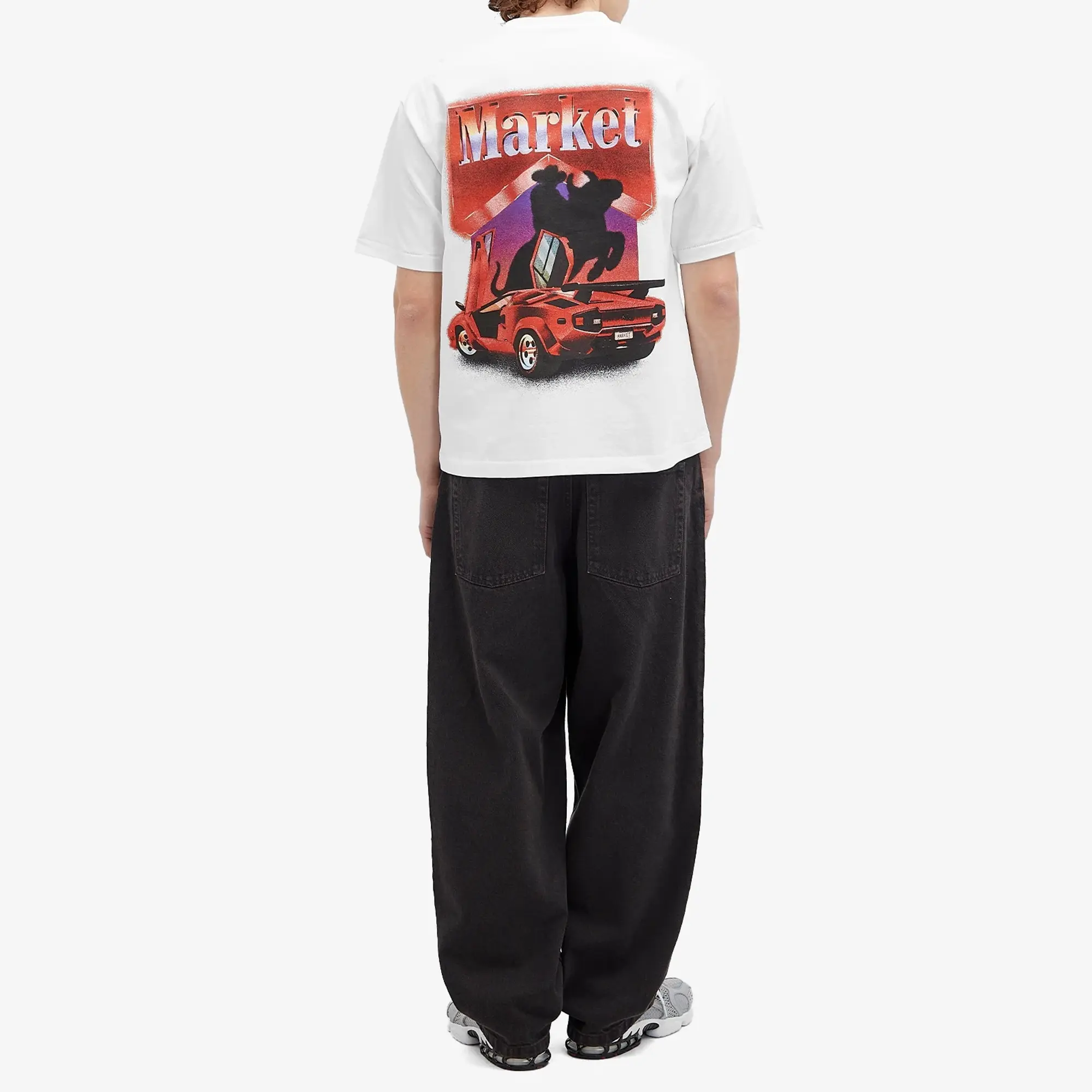 Market Men's Bullrider T-Shirt White