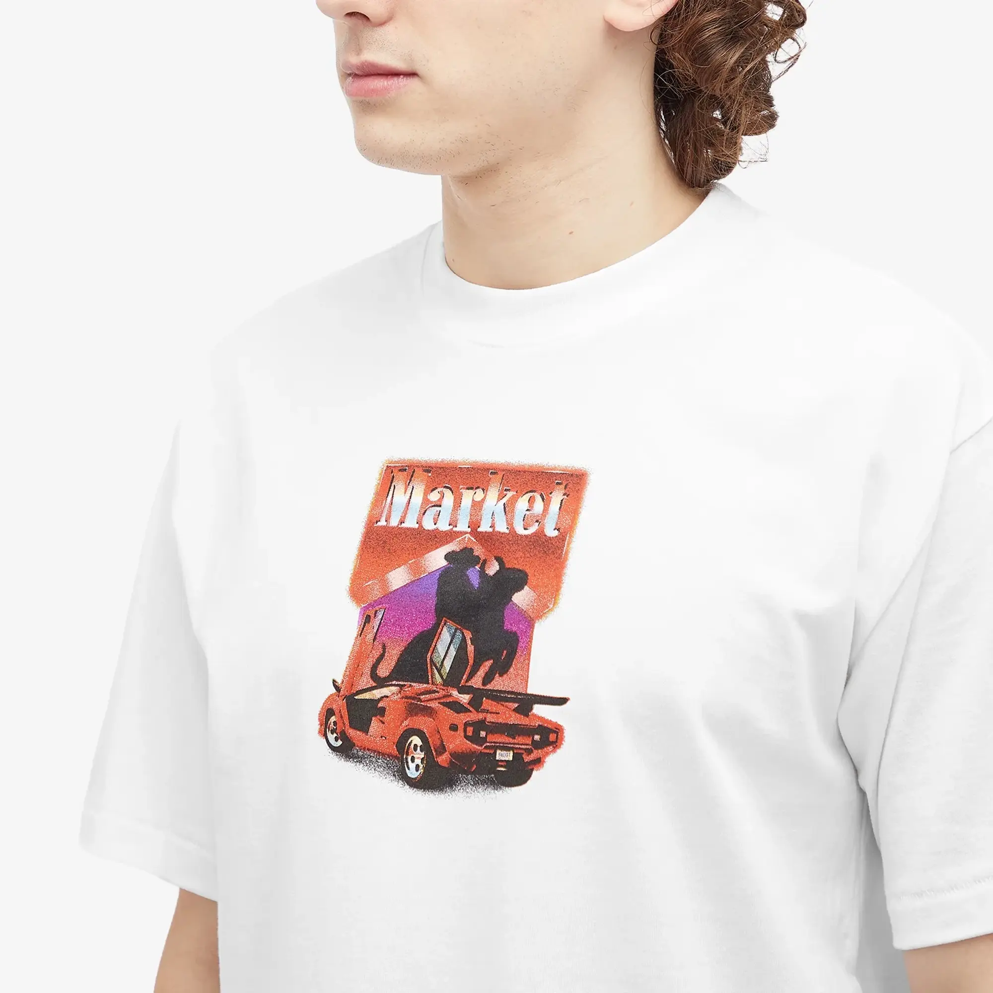 Market Men's Bullrider T-Shirt White