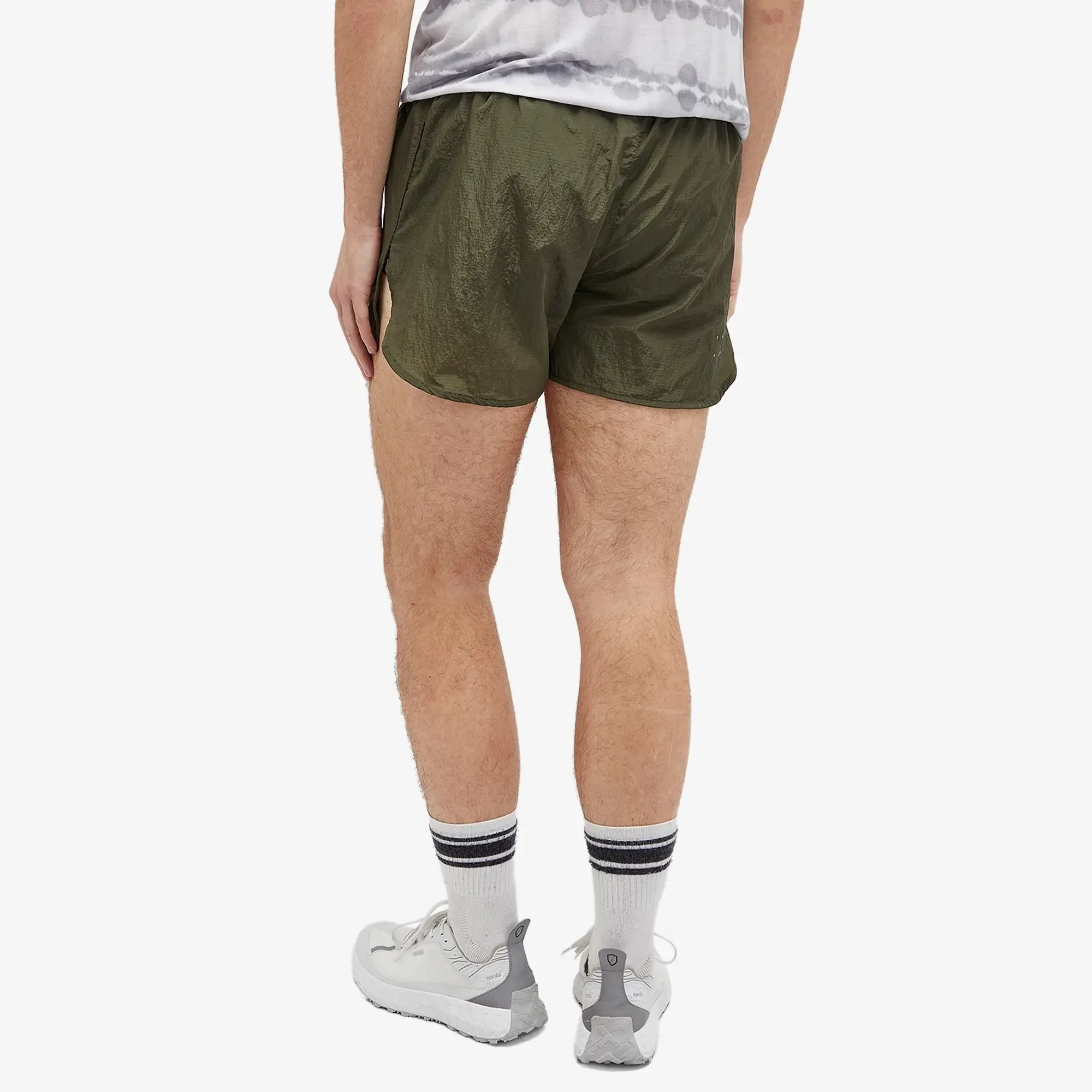 Over Over Men's 4 Track Short Olive Rip