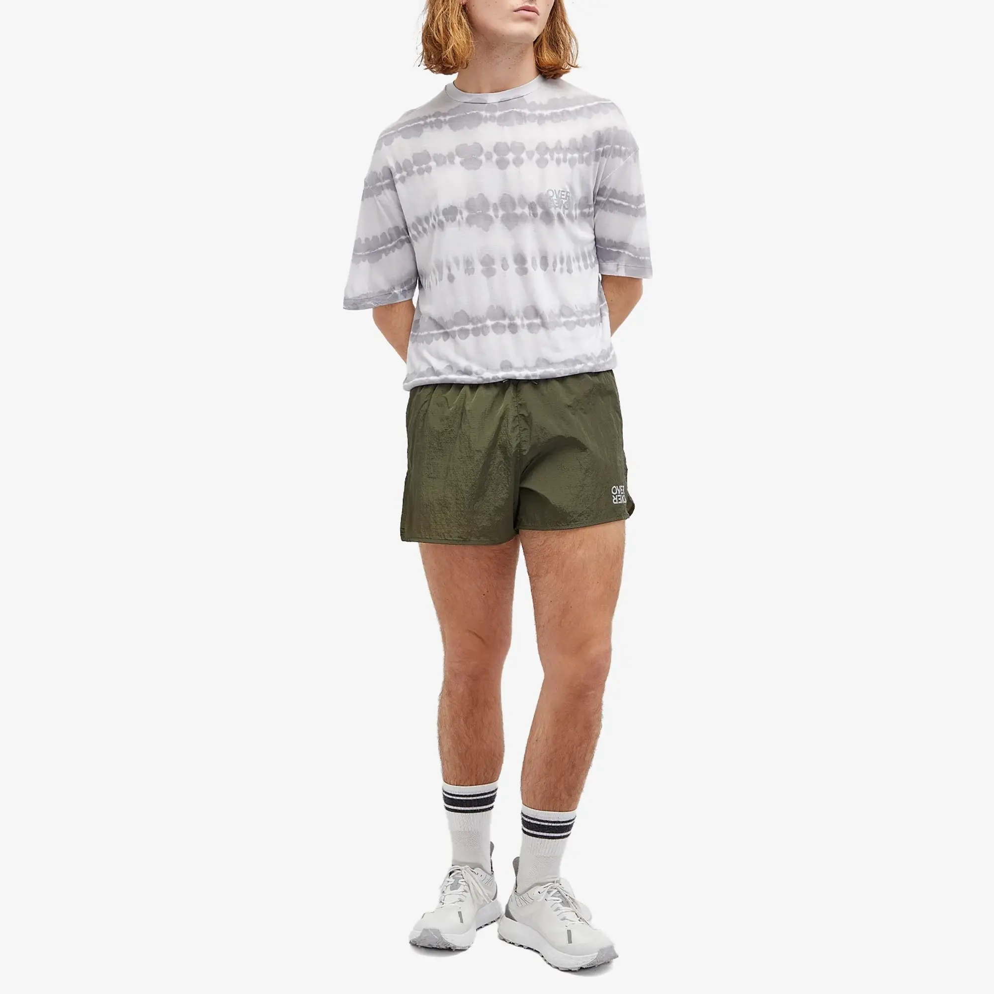 Over Over Men's 4 Track Short Olive Rip