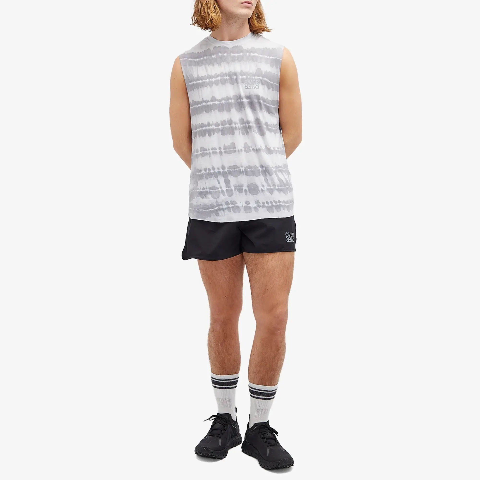 Over Over Men's 4 Track Short Black