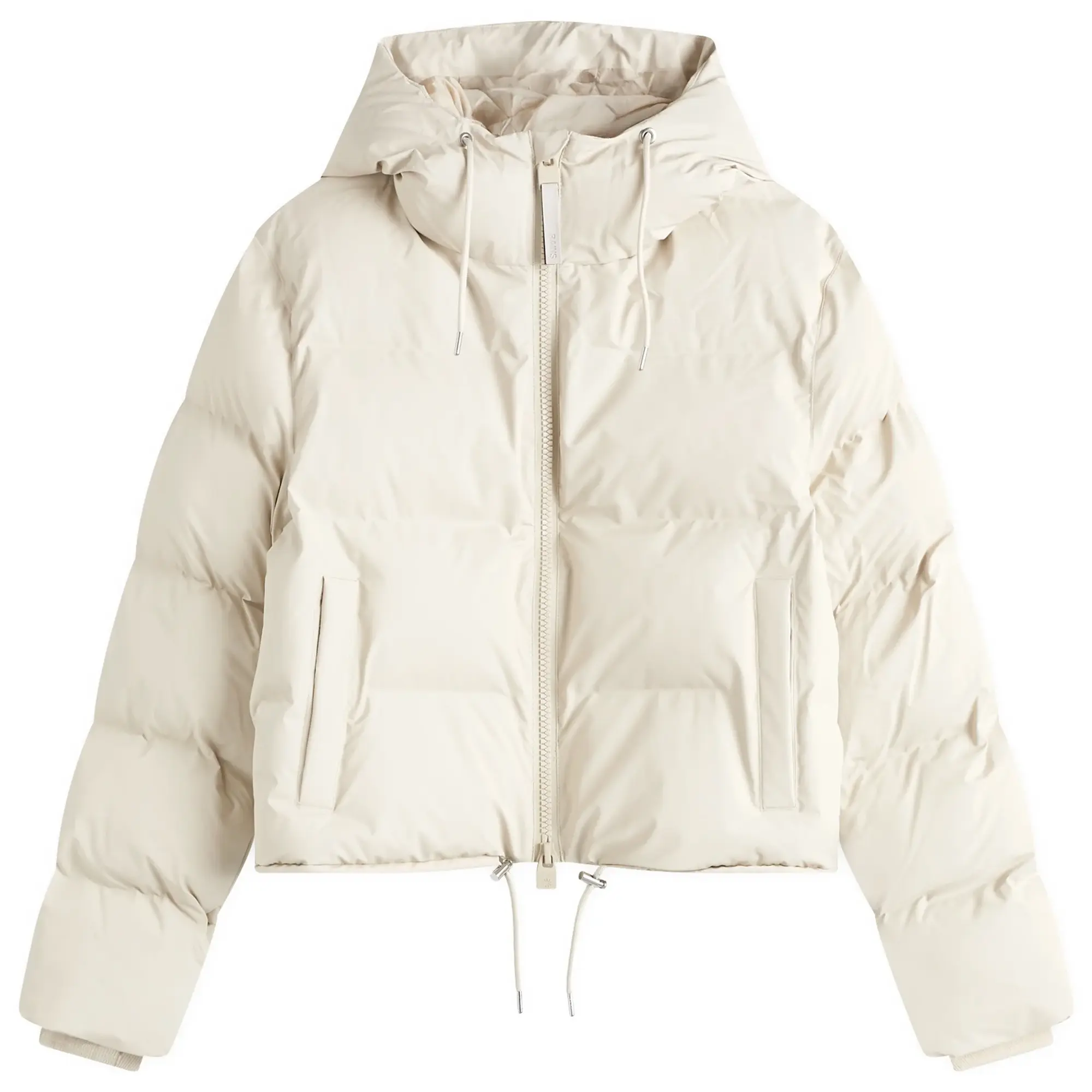 Rains Women's Alta Short Puffer Jacket Dune