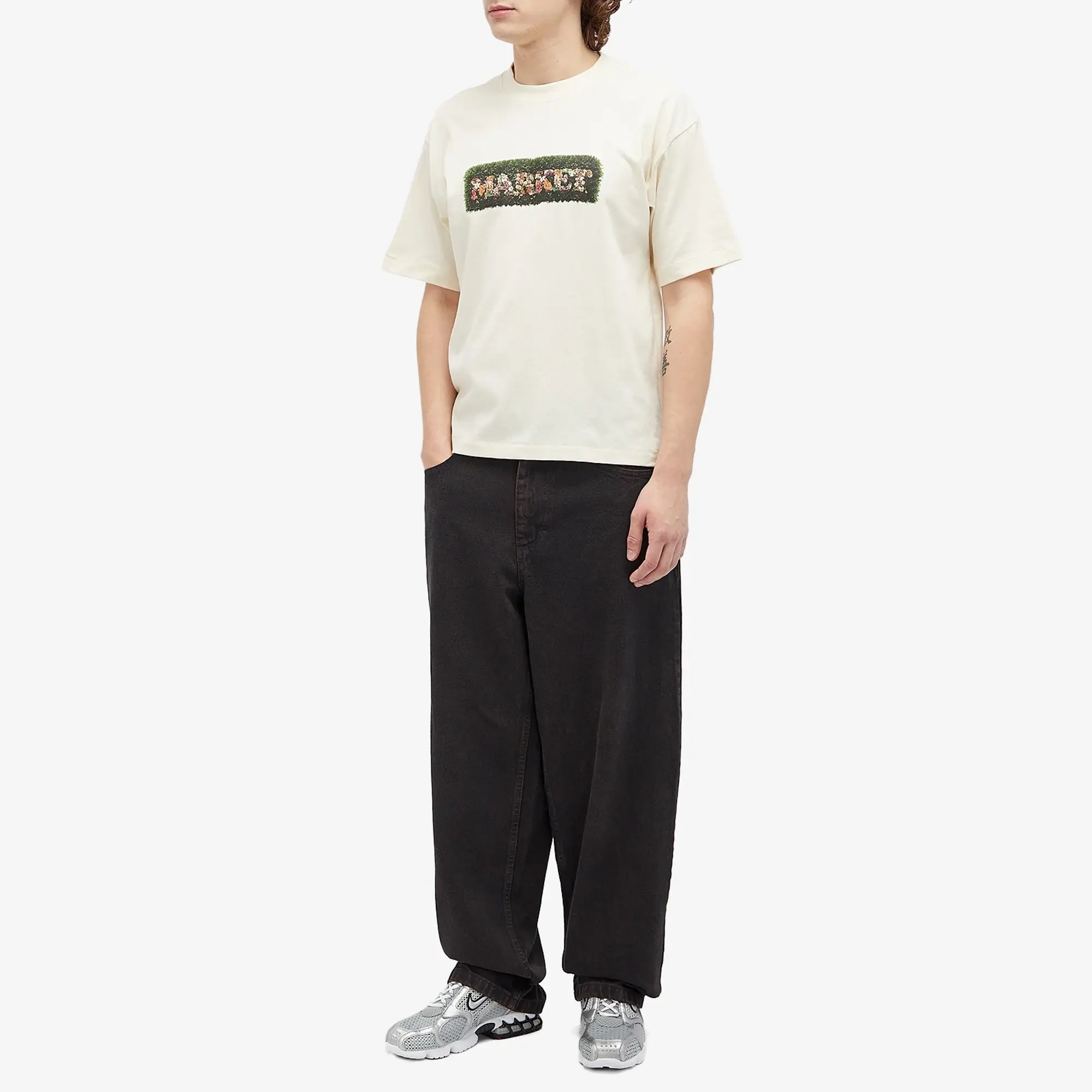 Market Men's Hedges T-Shirt Ecru
