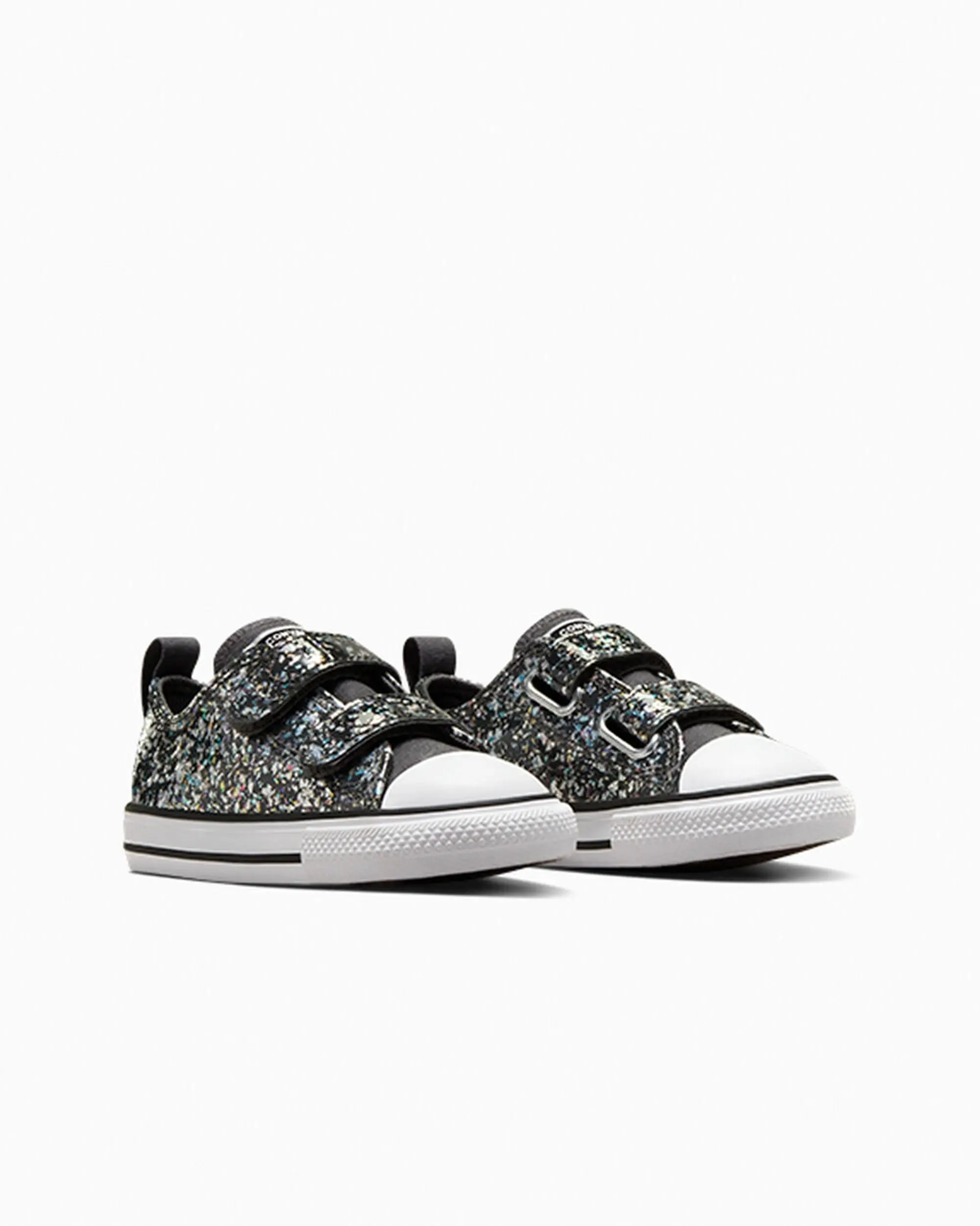 Converse Chuck Taylor All Star Glitter Easy On Infant Black Kids A09274C FOOTY.COM