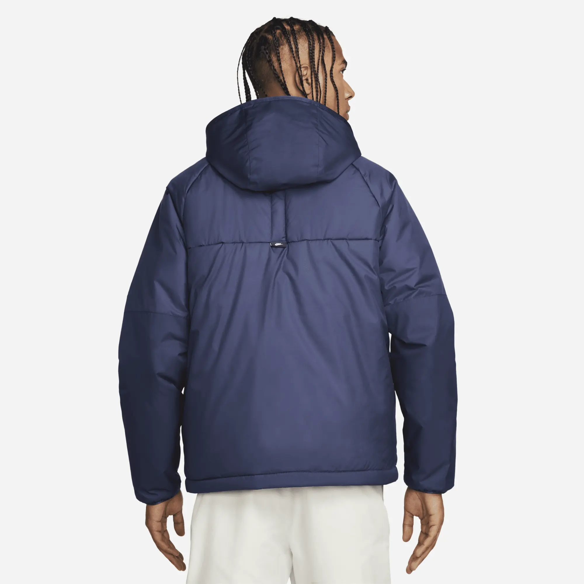 Nike Sportswear Therma-FIT Repel Men's Hooded Jacket - Blue - Recycled Polyester Minimum