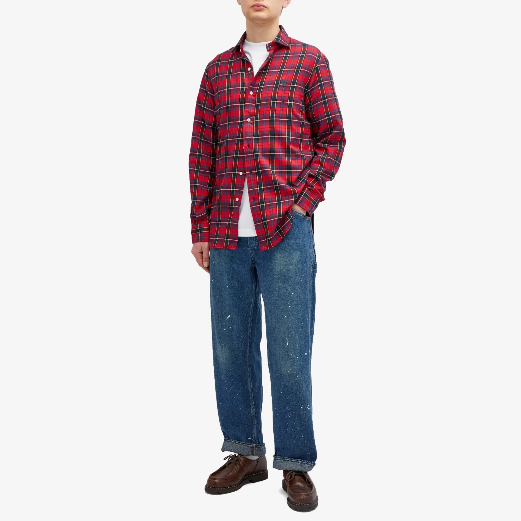 Polo Ralph Lauren Men's Check Shirt Red/Navy