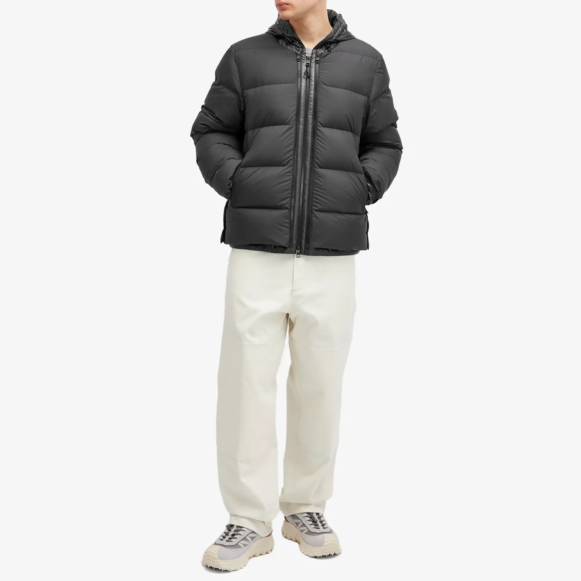 Moncler Men's Garoa Nylon Jacket Black